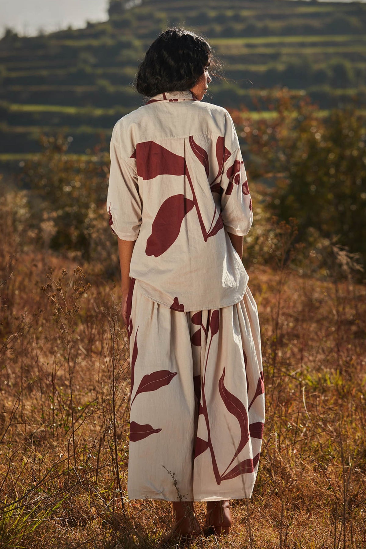 Burnt Sienna Skirt