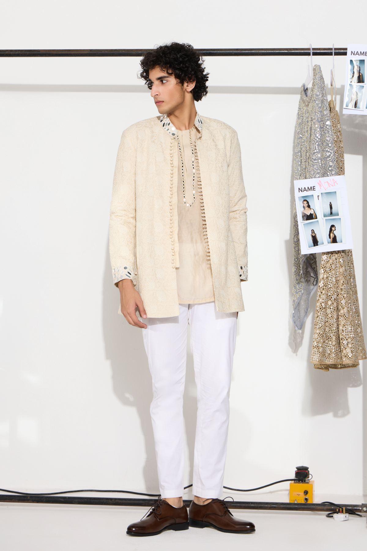 Plain Kurta Shirt With Pants