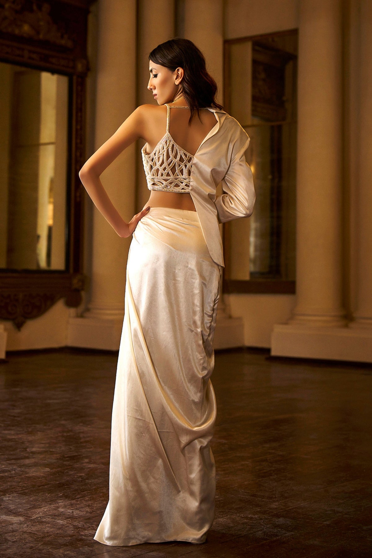 Perseus Ivory Gown