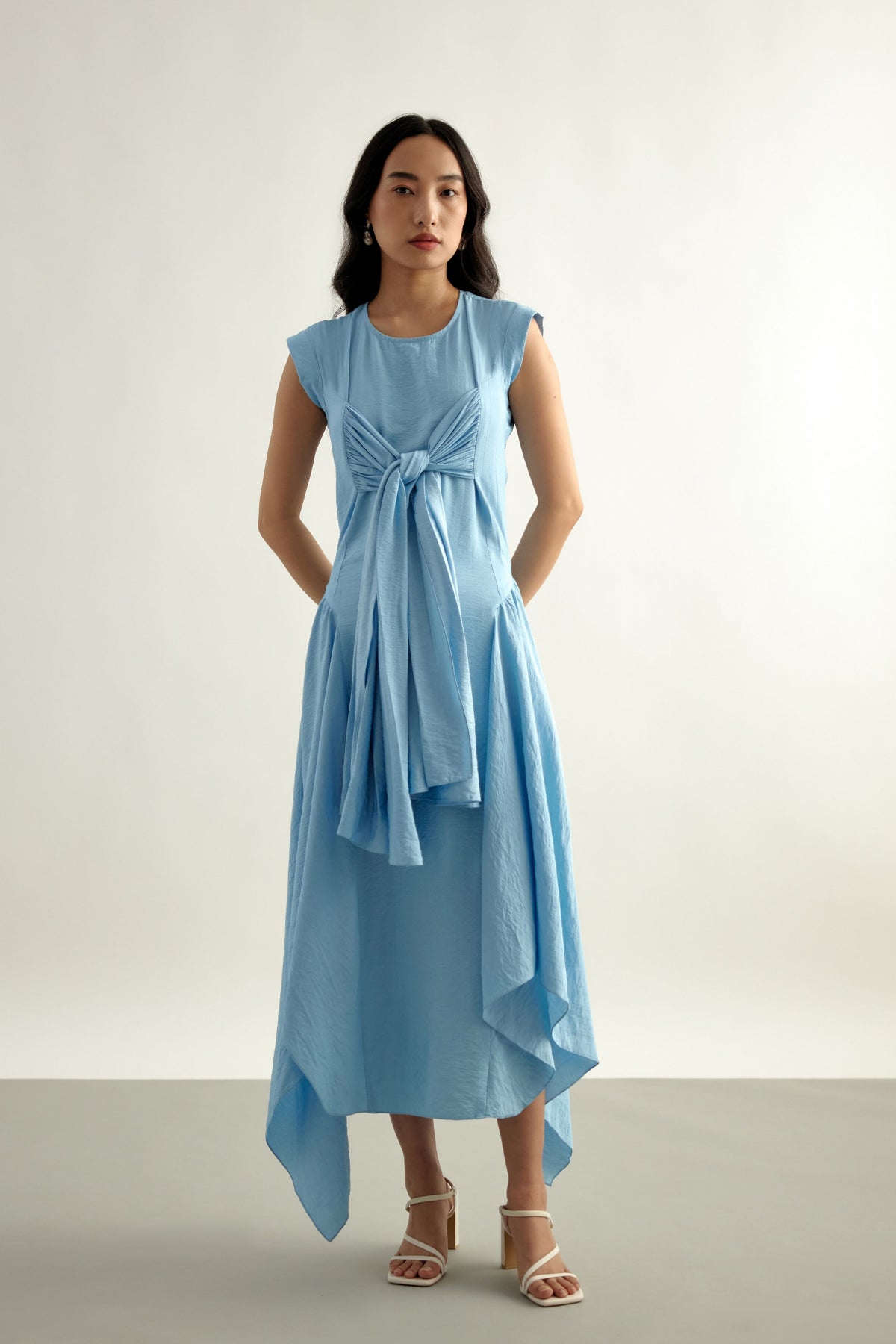 Echo Blue Flowy Dress