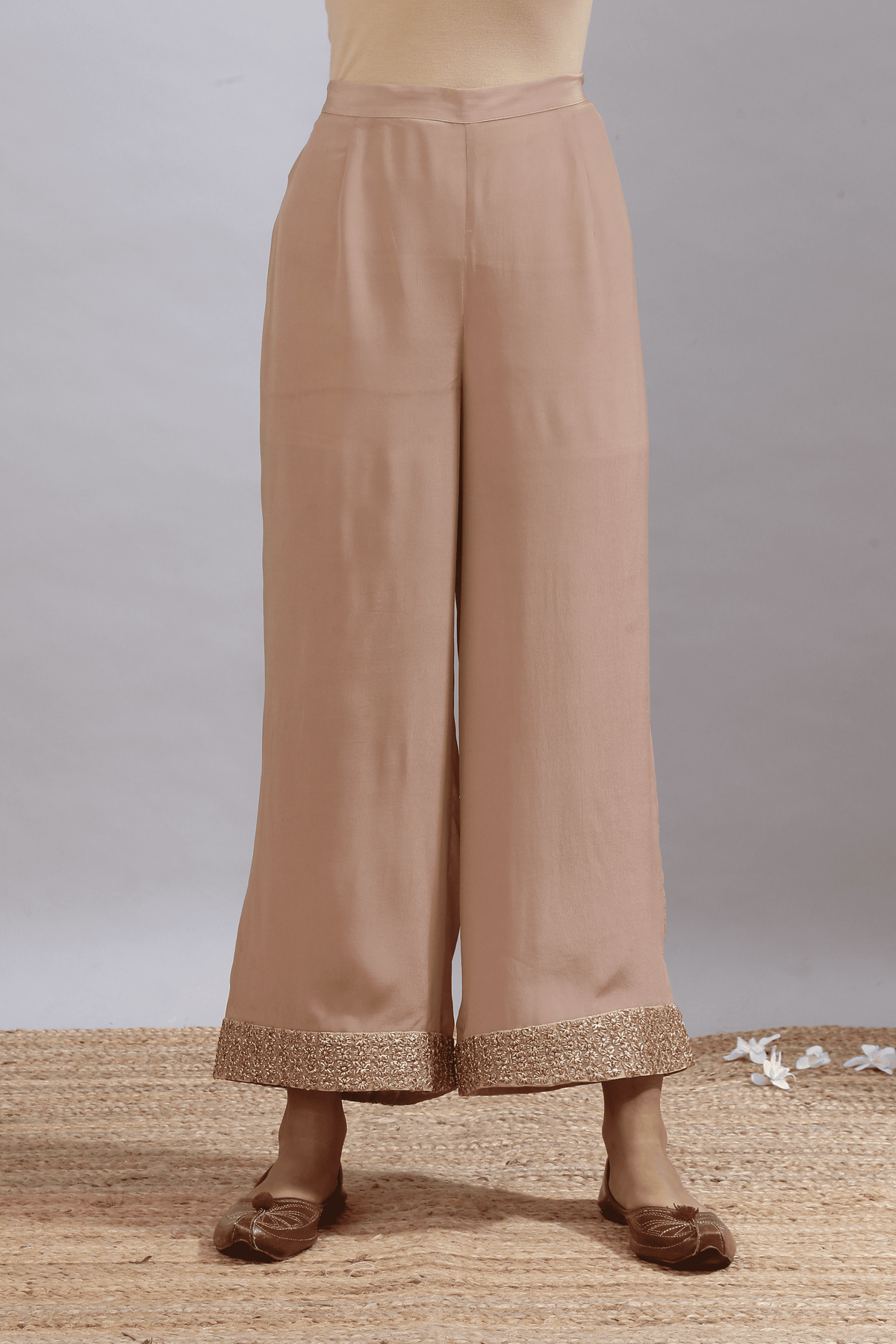 Bhumi Gottiya Brown Kurta Set