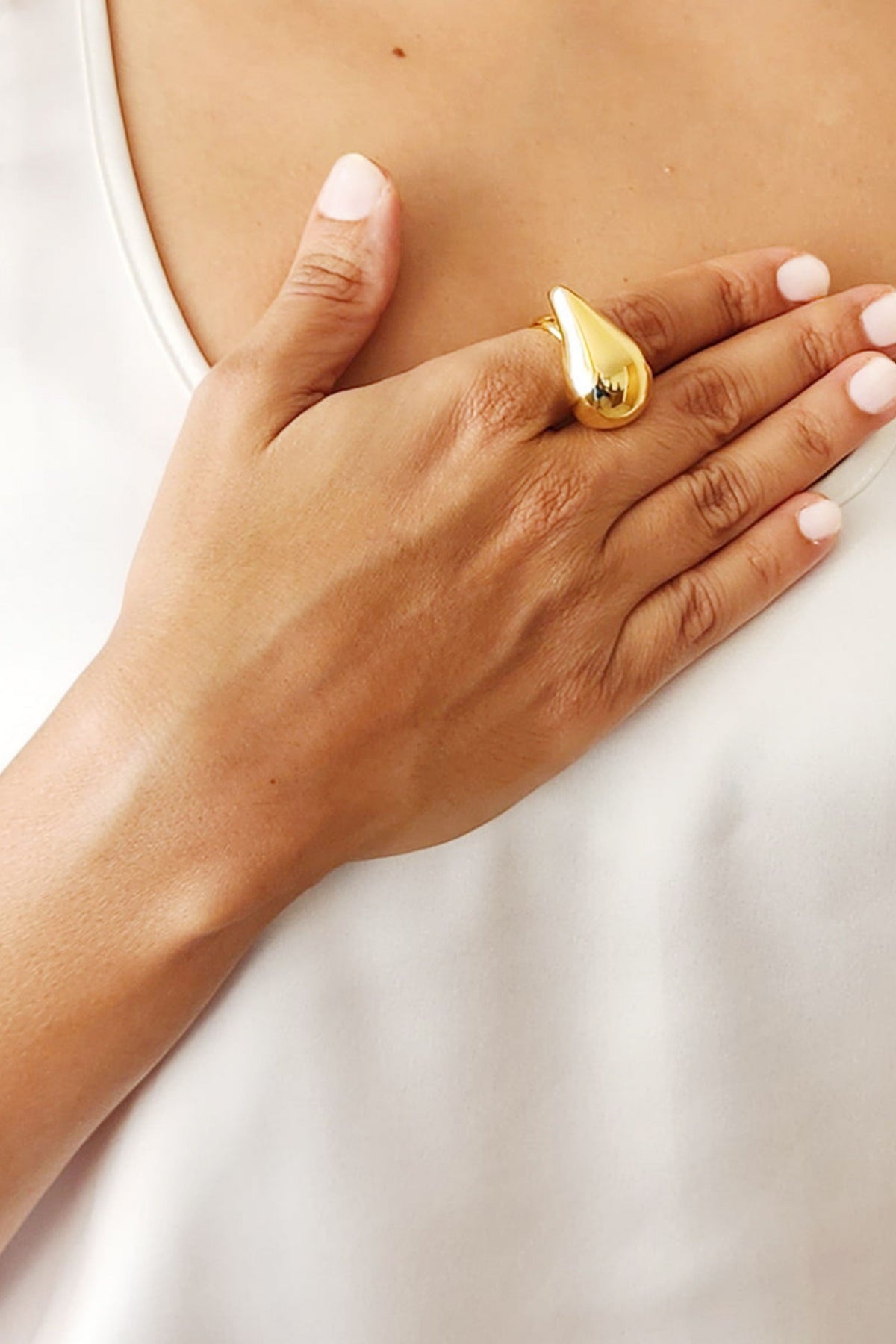 Bold Gold Mini Ring