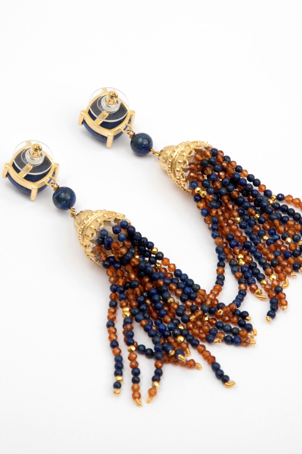 Lapis Temple Of Inspiration Earrings