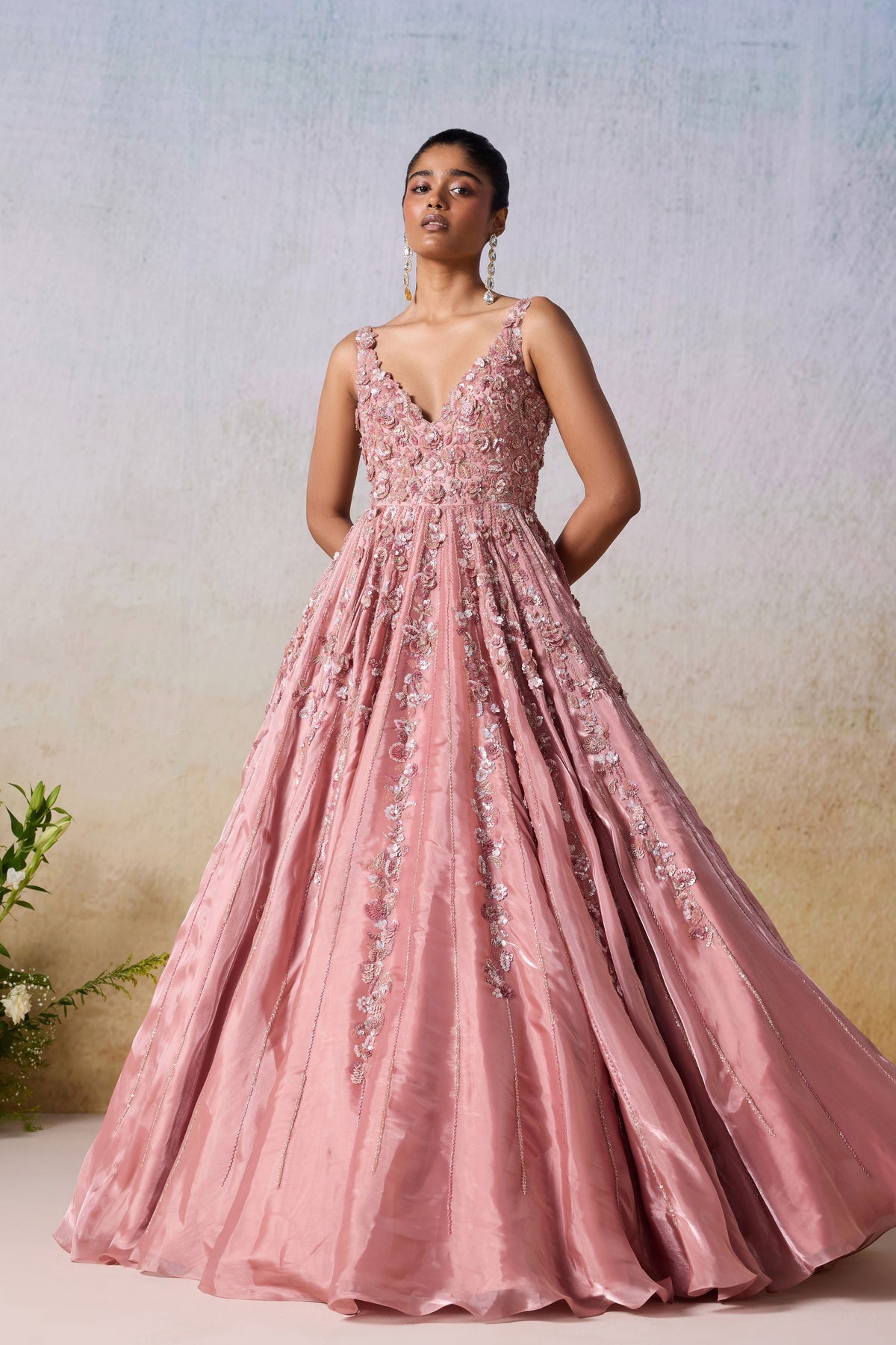 Dusty Rose Gown