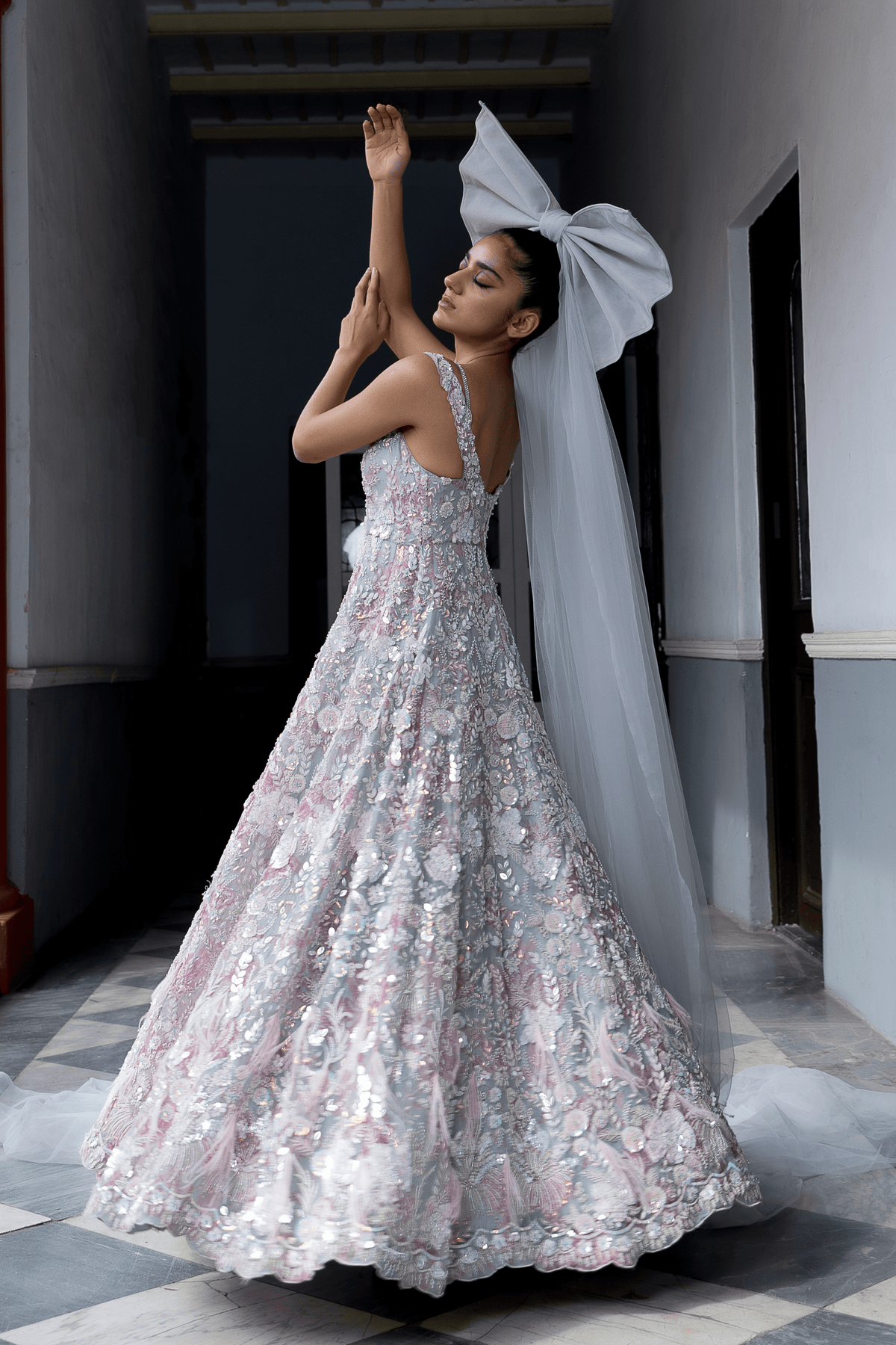 Signature Embroidered Dreamscape Bridal Gown