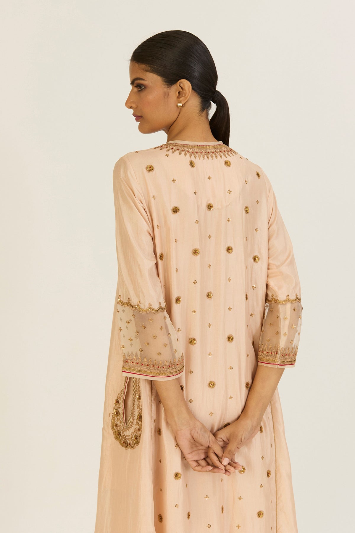 Druti Ivory Kurta &amp; Pants