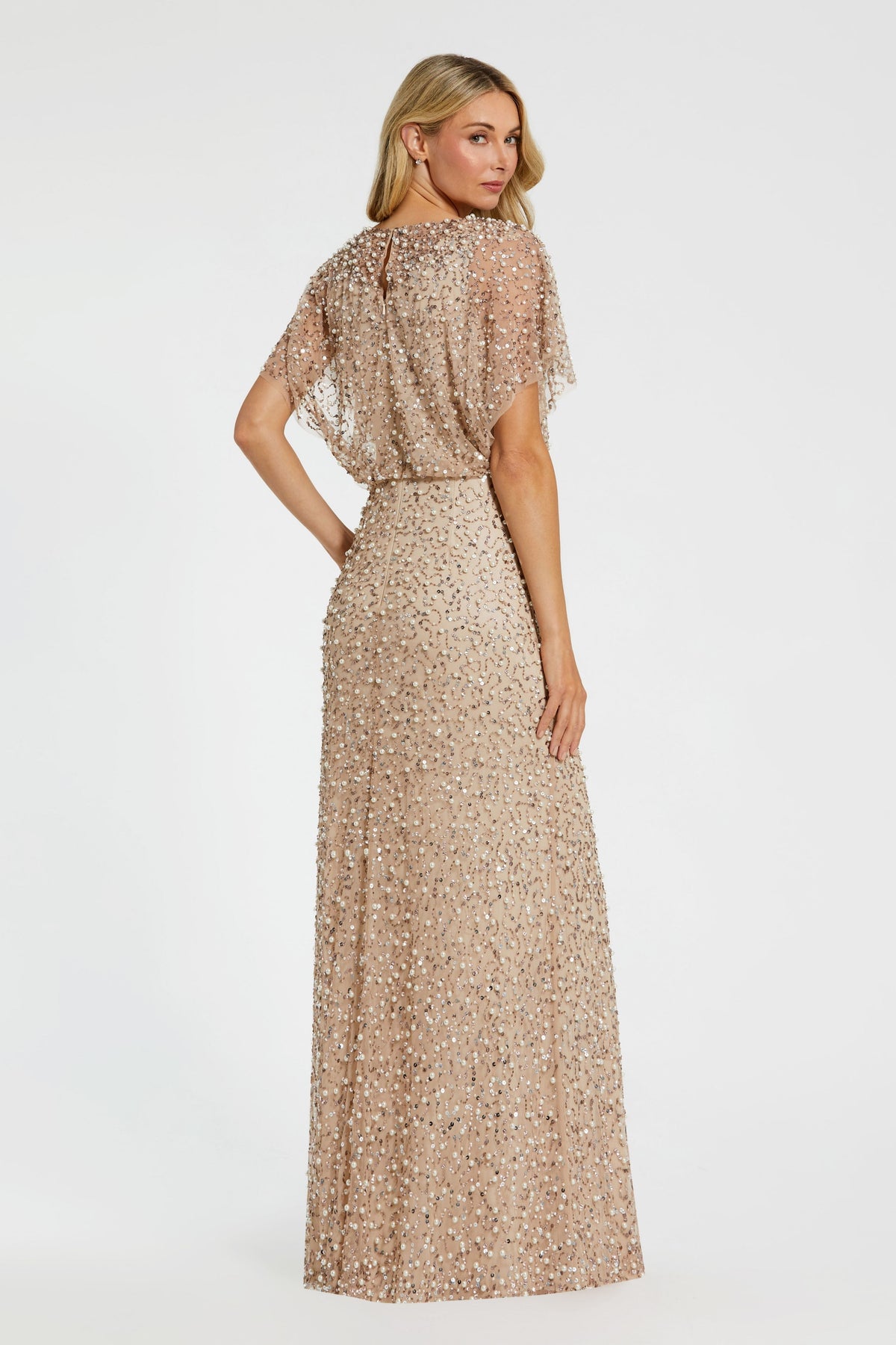 Long Sequin Gown