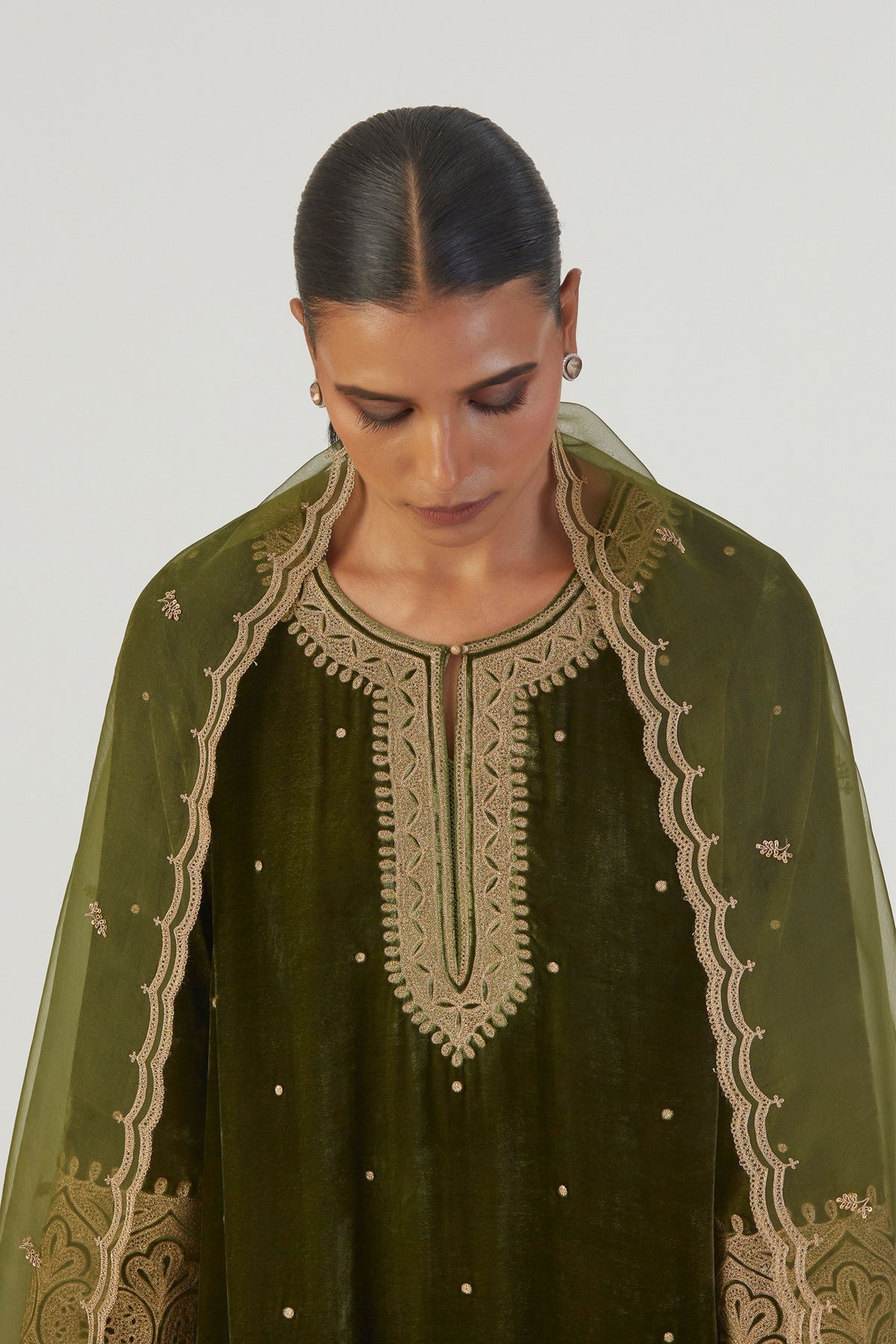 Saba Velvet Kurta and Pant