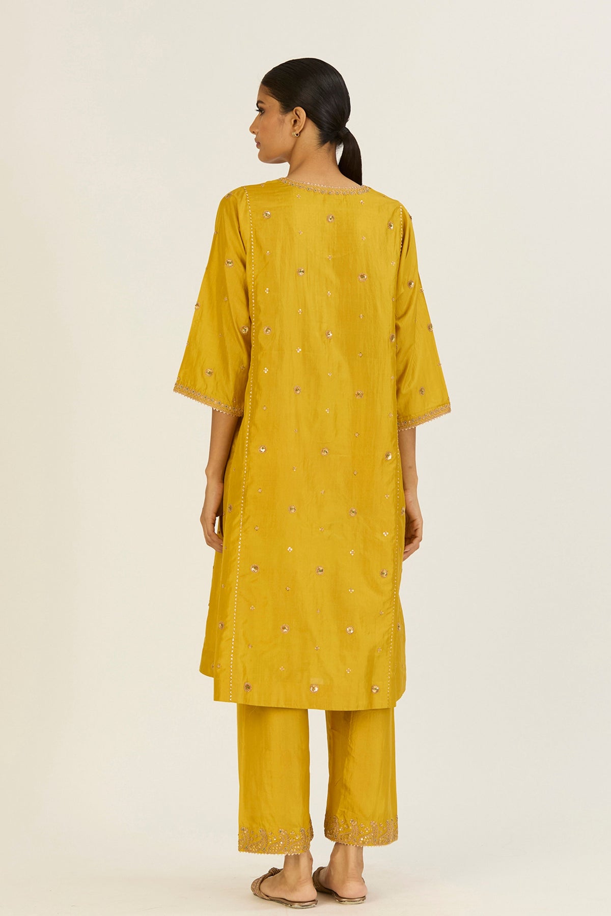 Hina Lime Green Kurta &amp; Pants