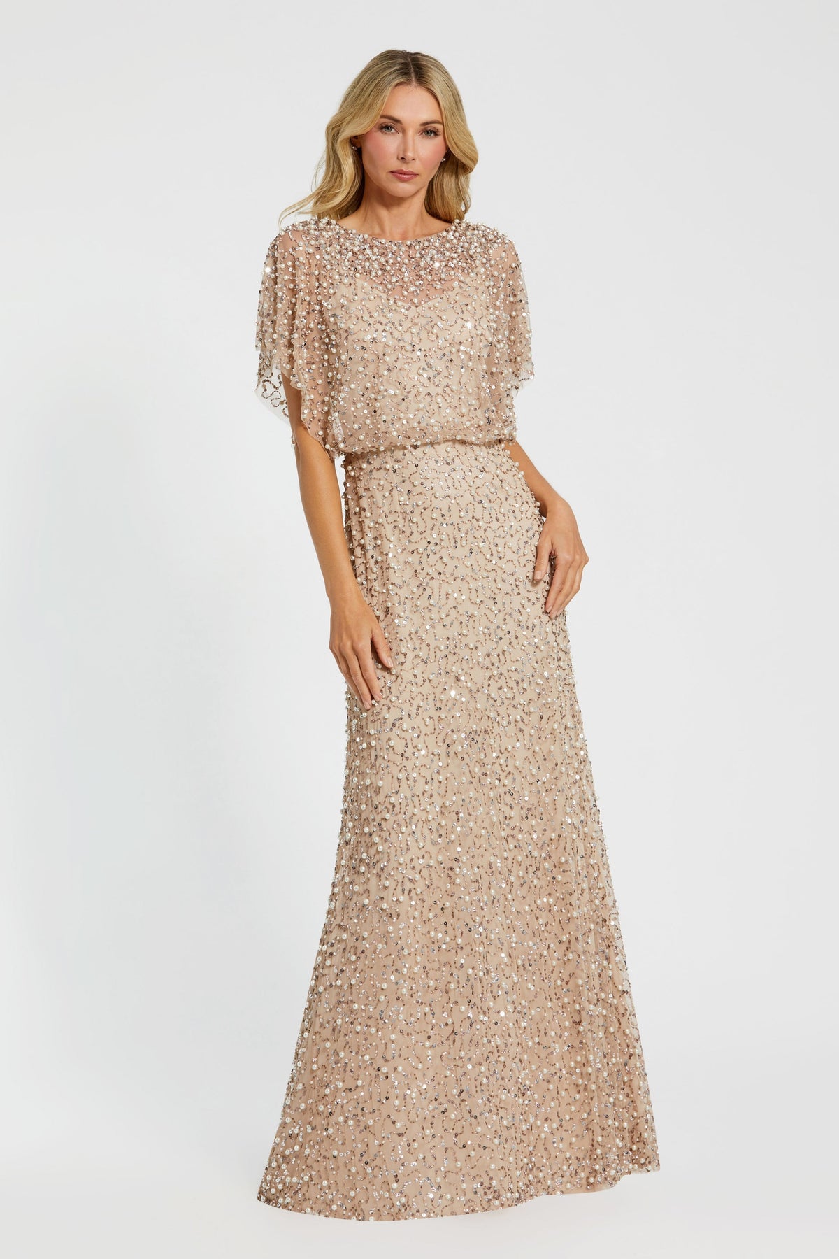 Long Sequin Gown