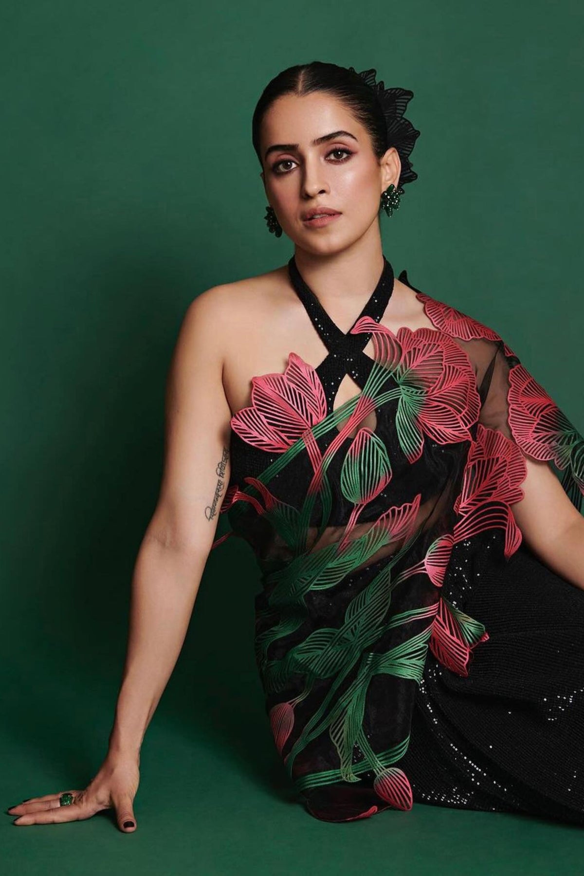 Sanya Malhotra in Shriya Khanna