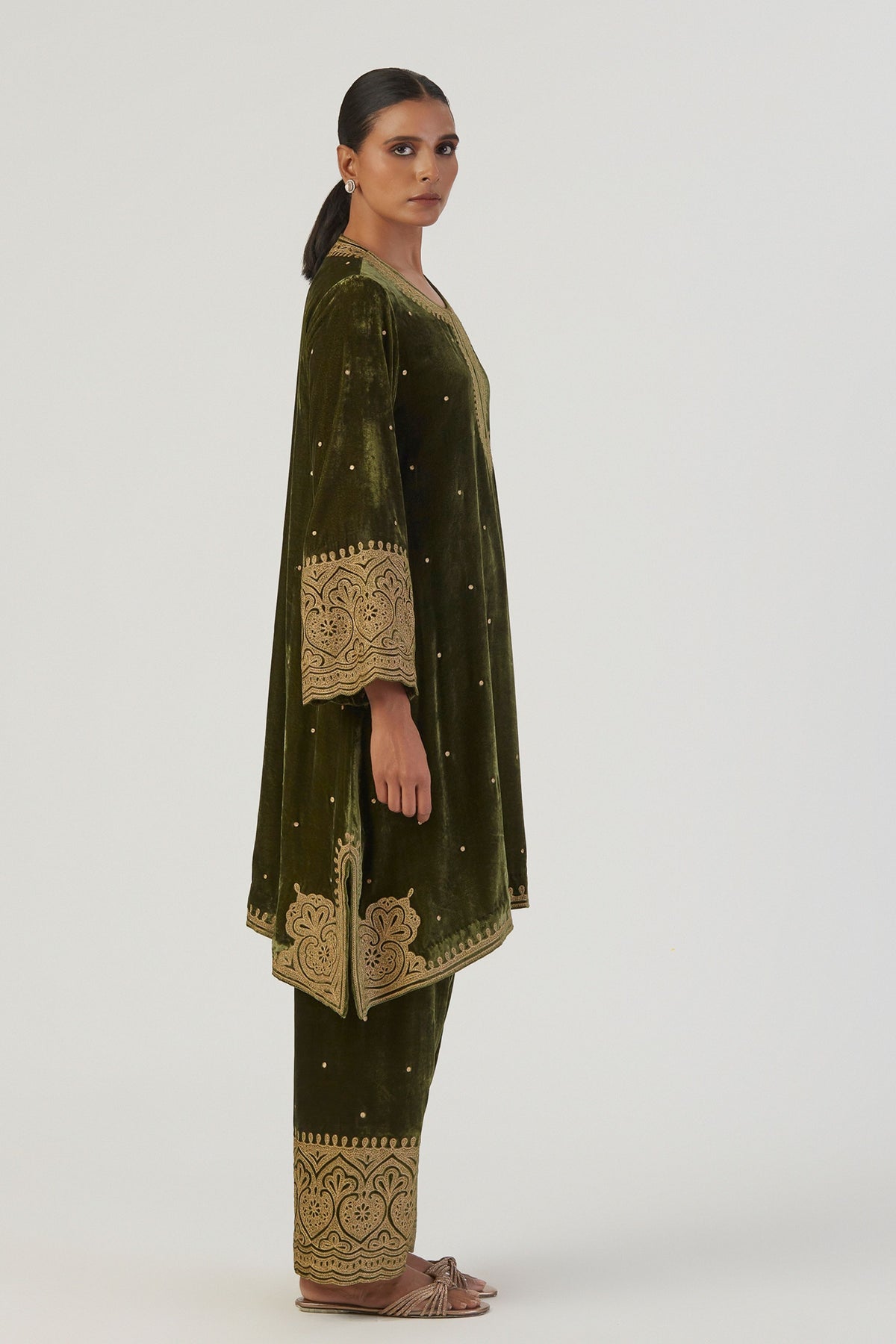 Saba Velvet Kurta and Pant