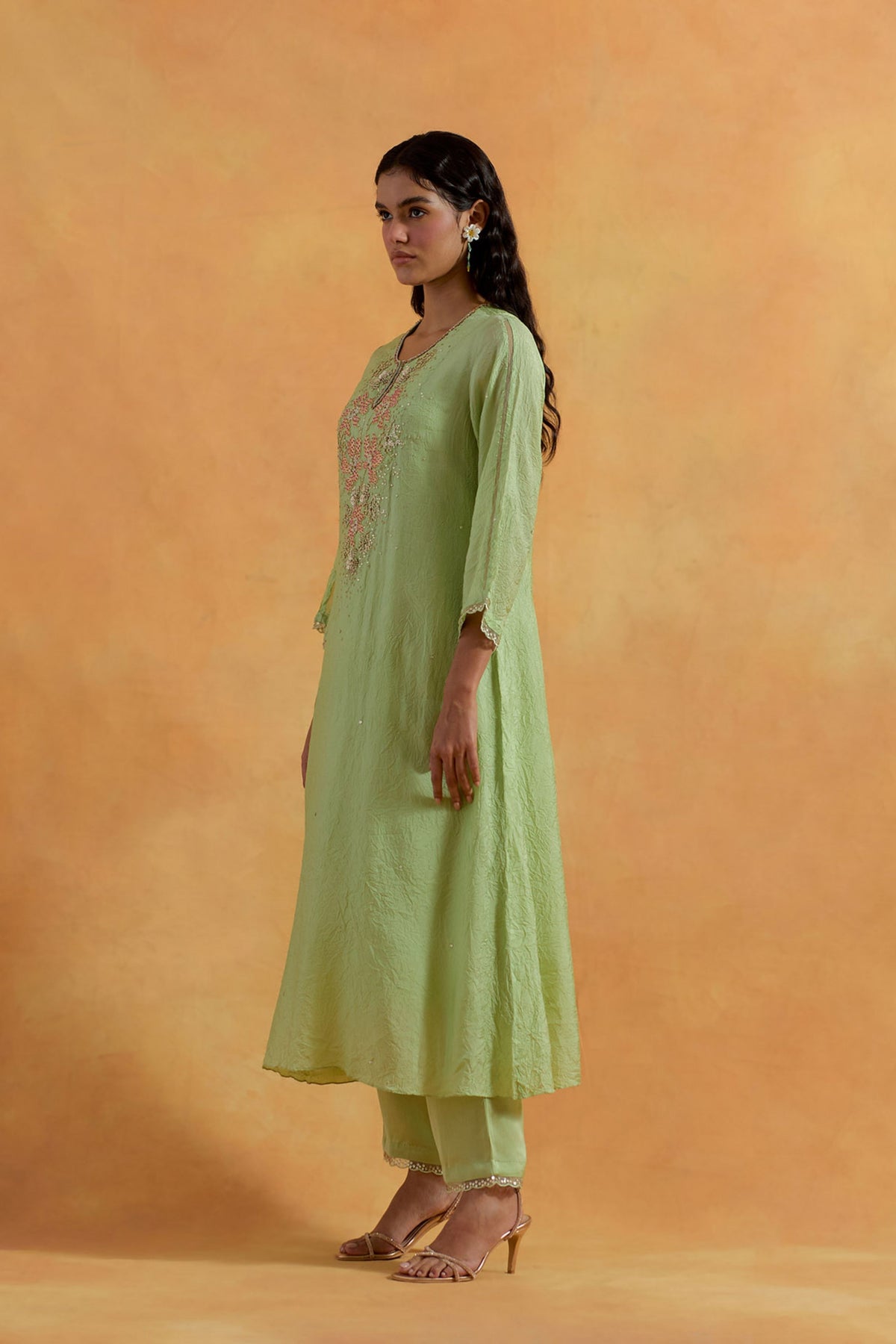 Mist Kurta &amp; Pant Set