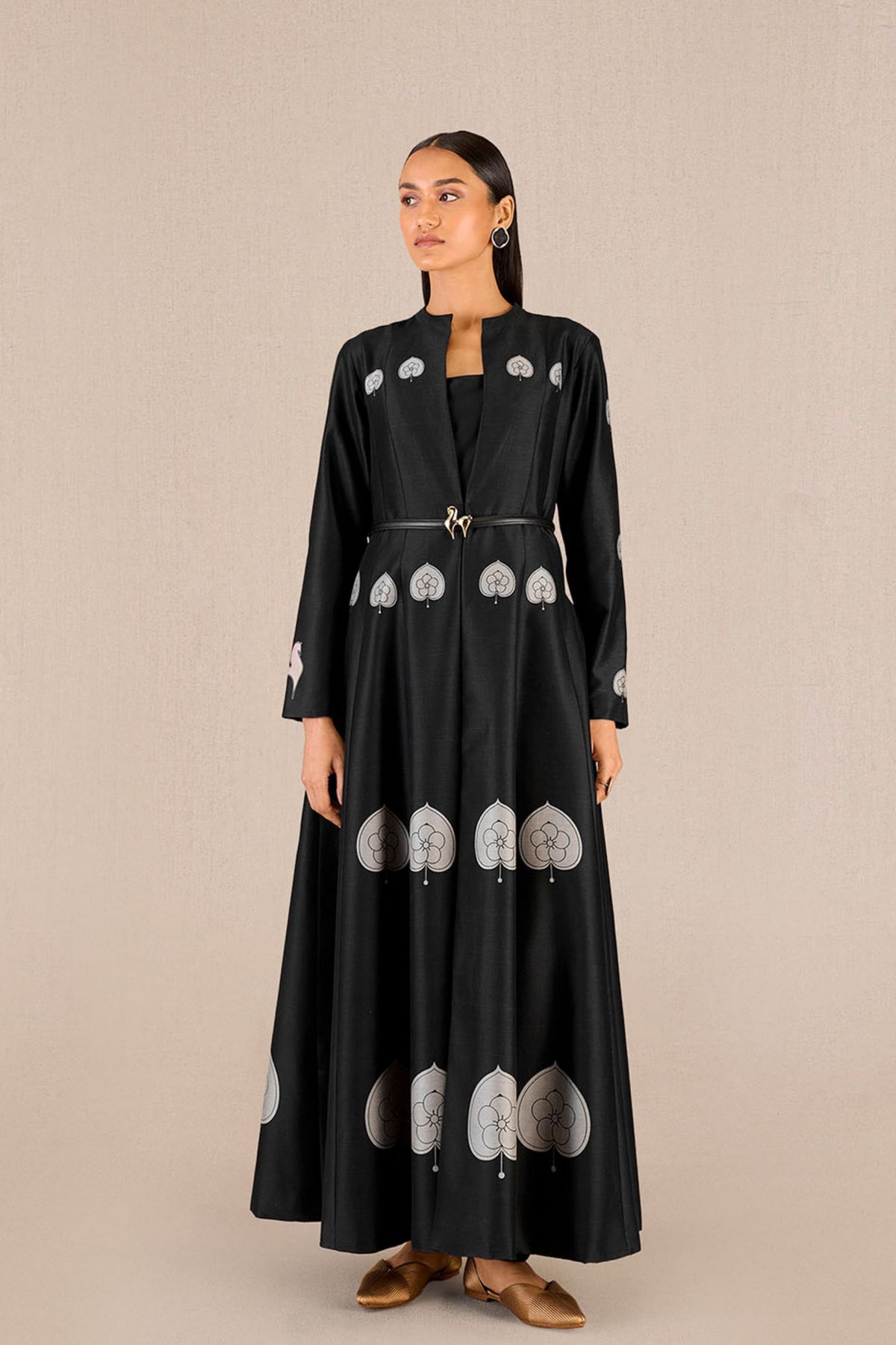 Aresha Jacket Set In Black