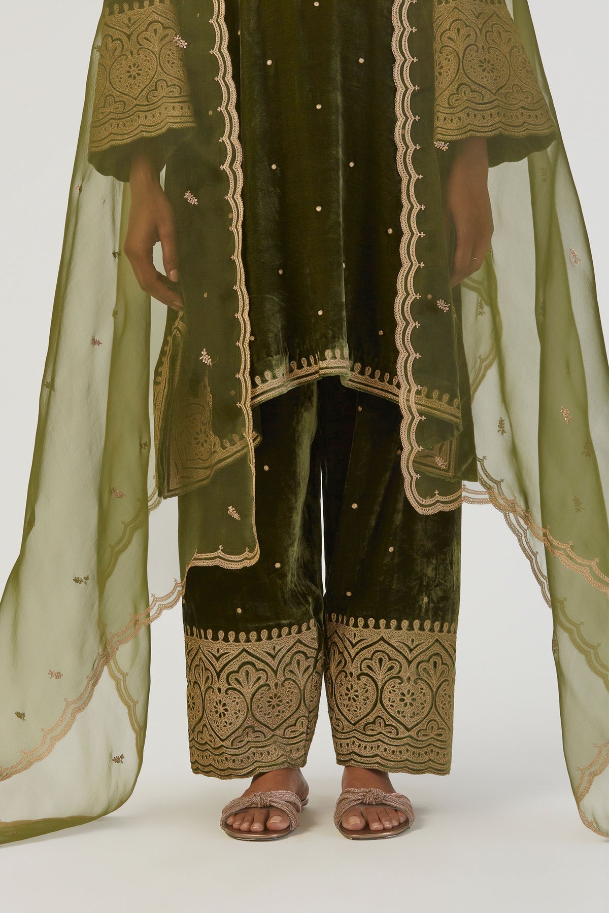 Saba Velvet Kurta and Pant