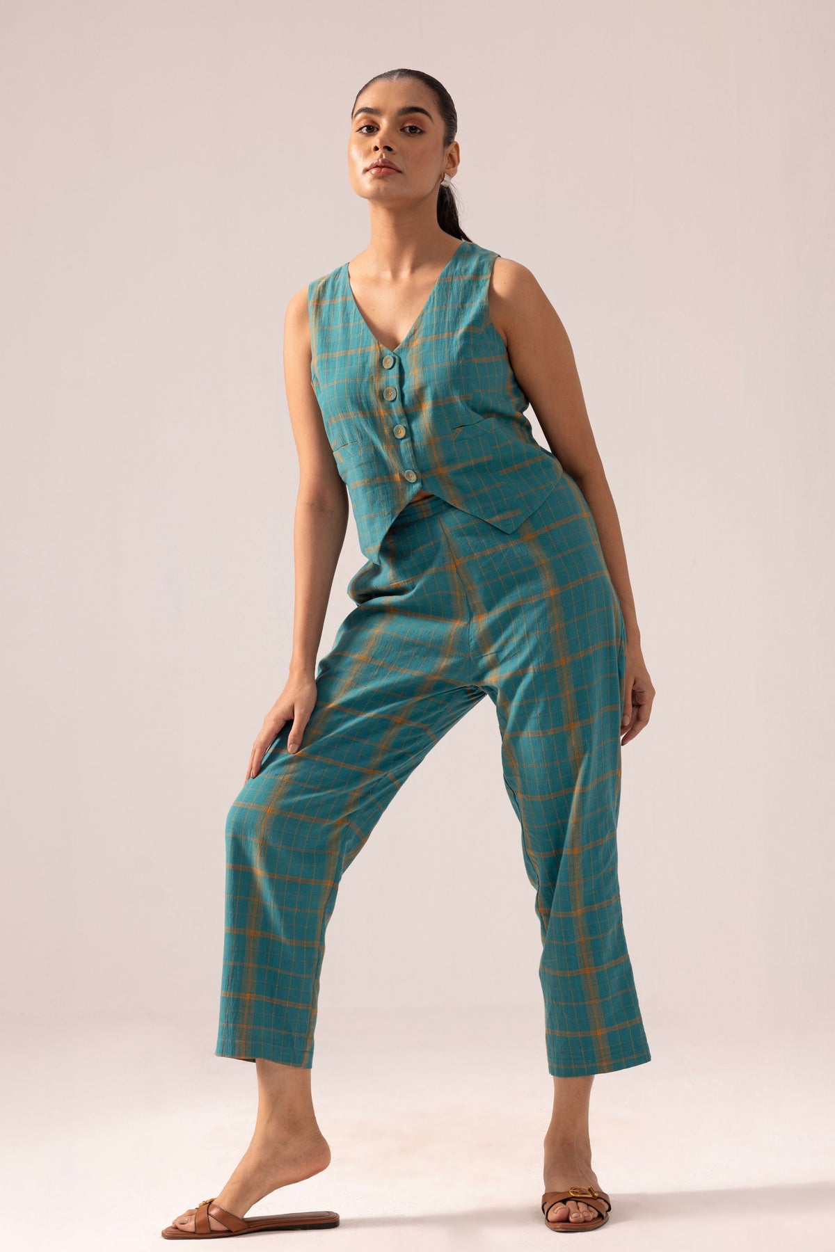 Keya Green  Co-ord Set