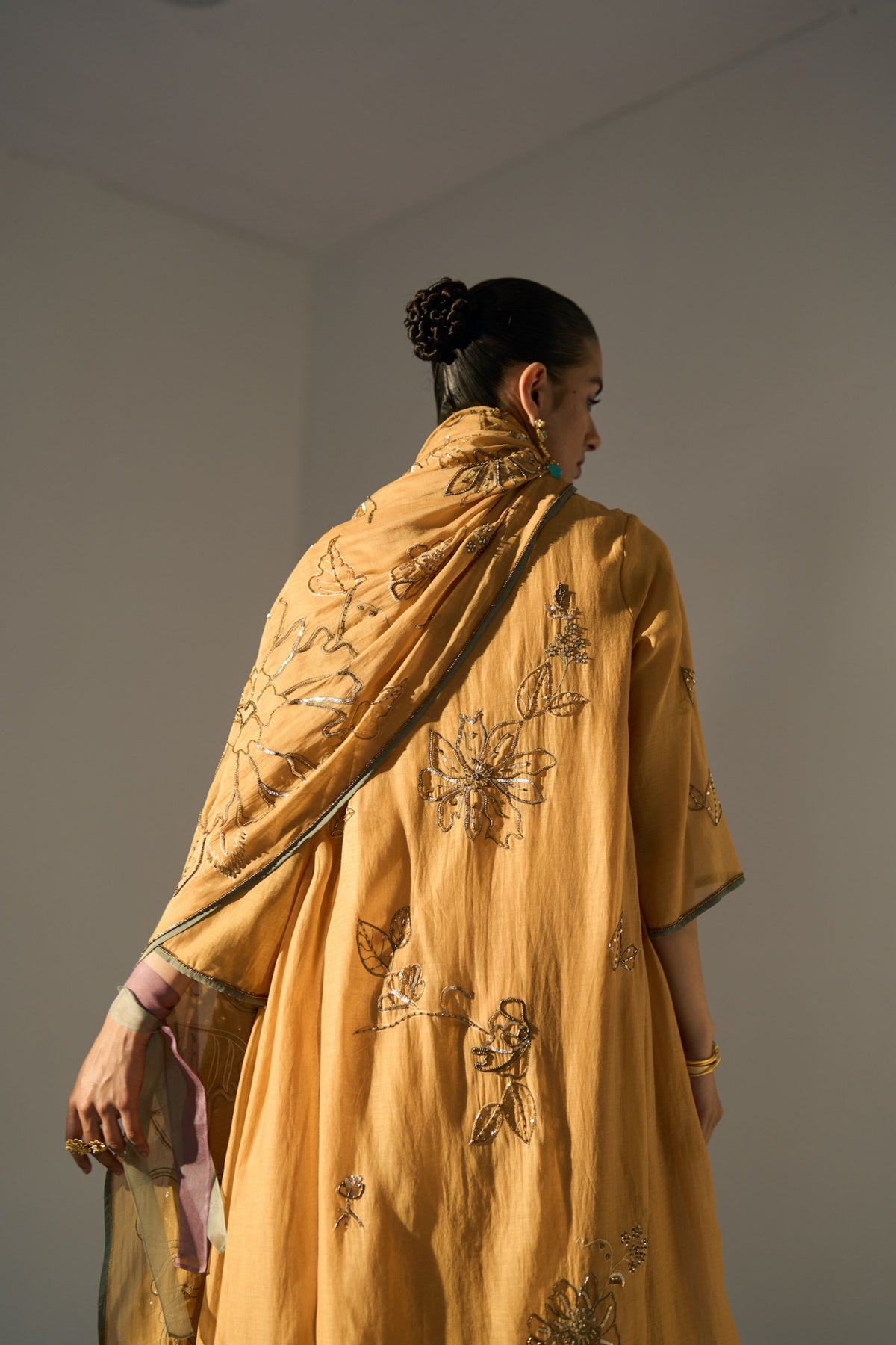 Yellow Mansa Kurta