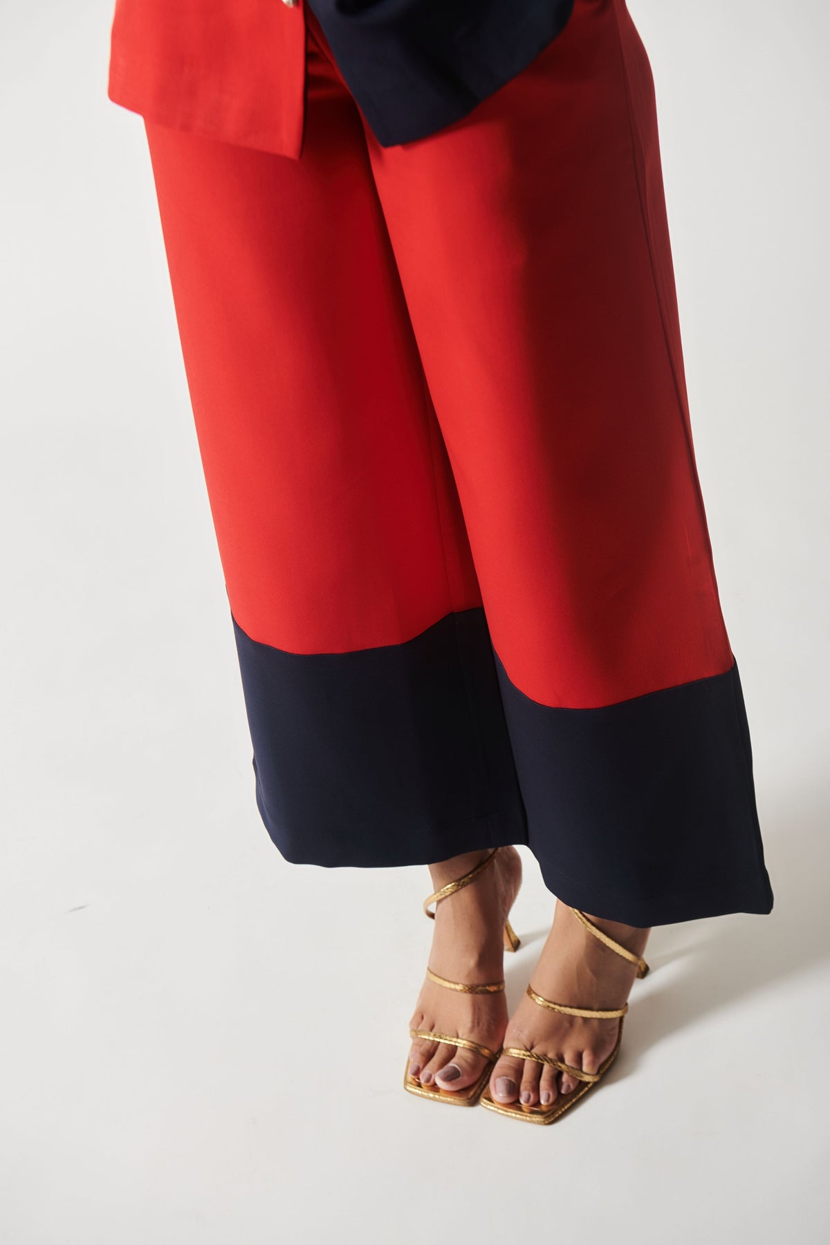 Navy and Crimson Power Pant