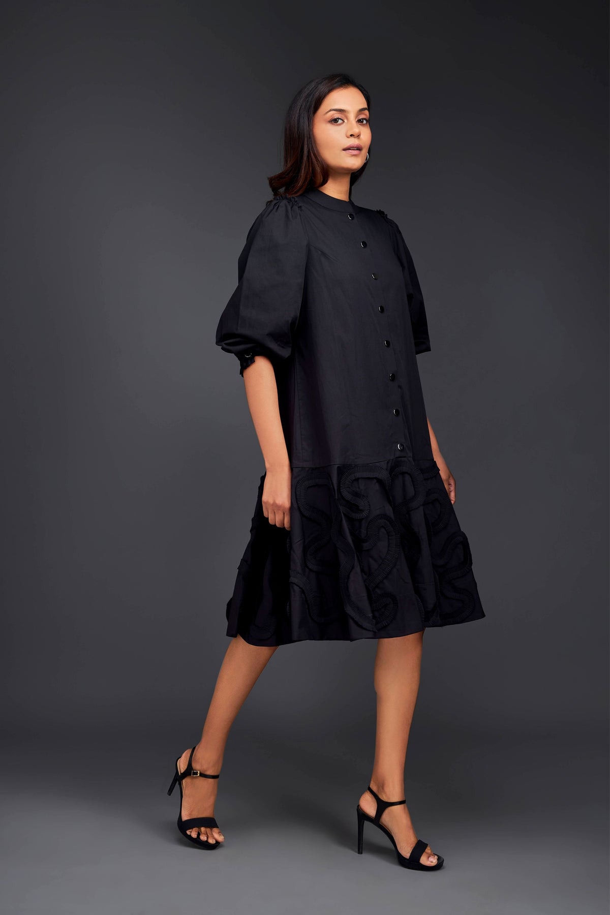 Black Frill Dress