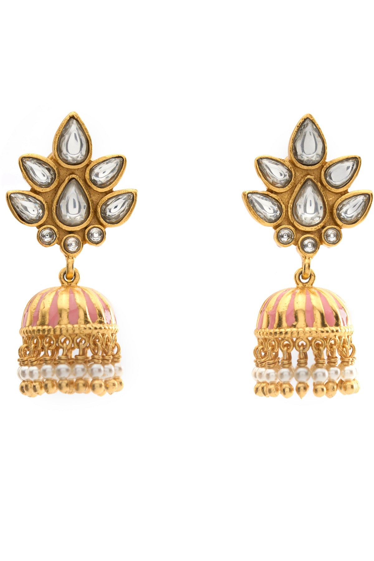 Gulmohar Jhumkas