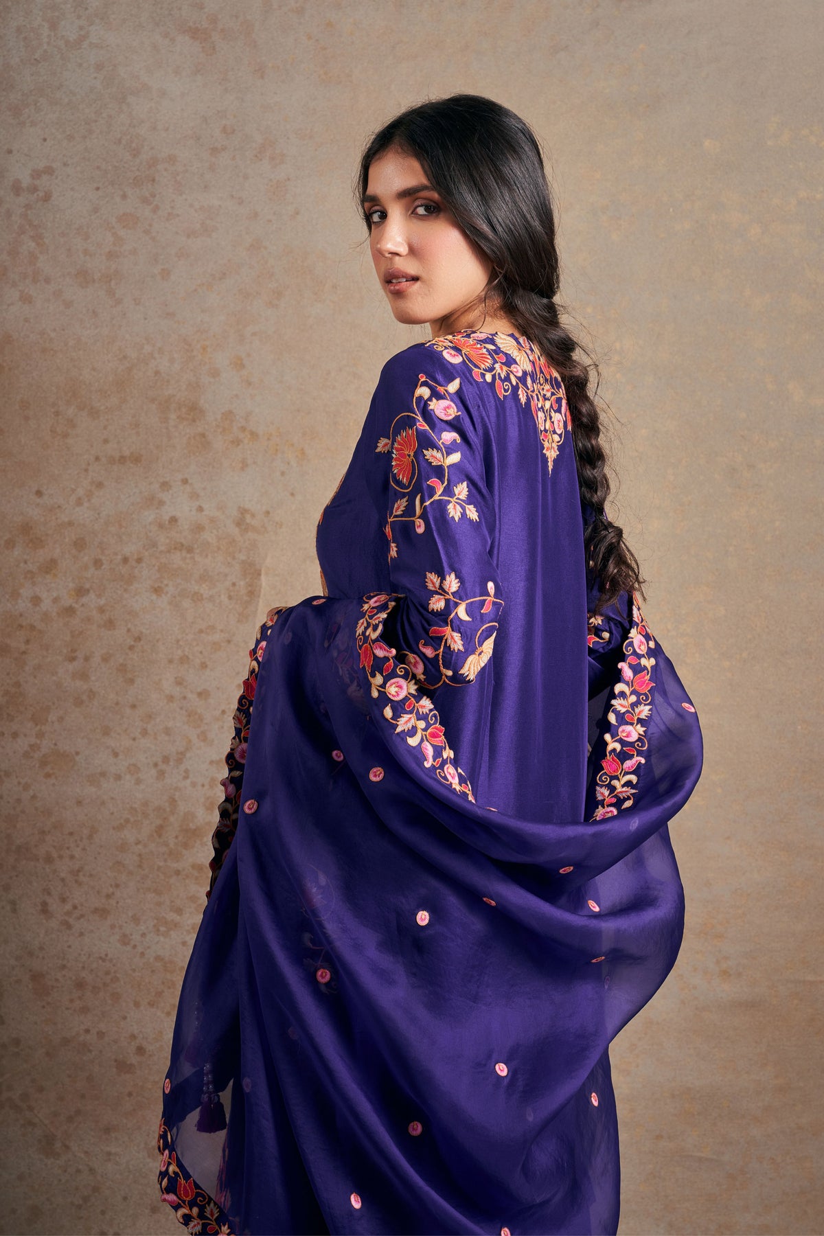 Exquisite Purple Grace Kurta Set