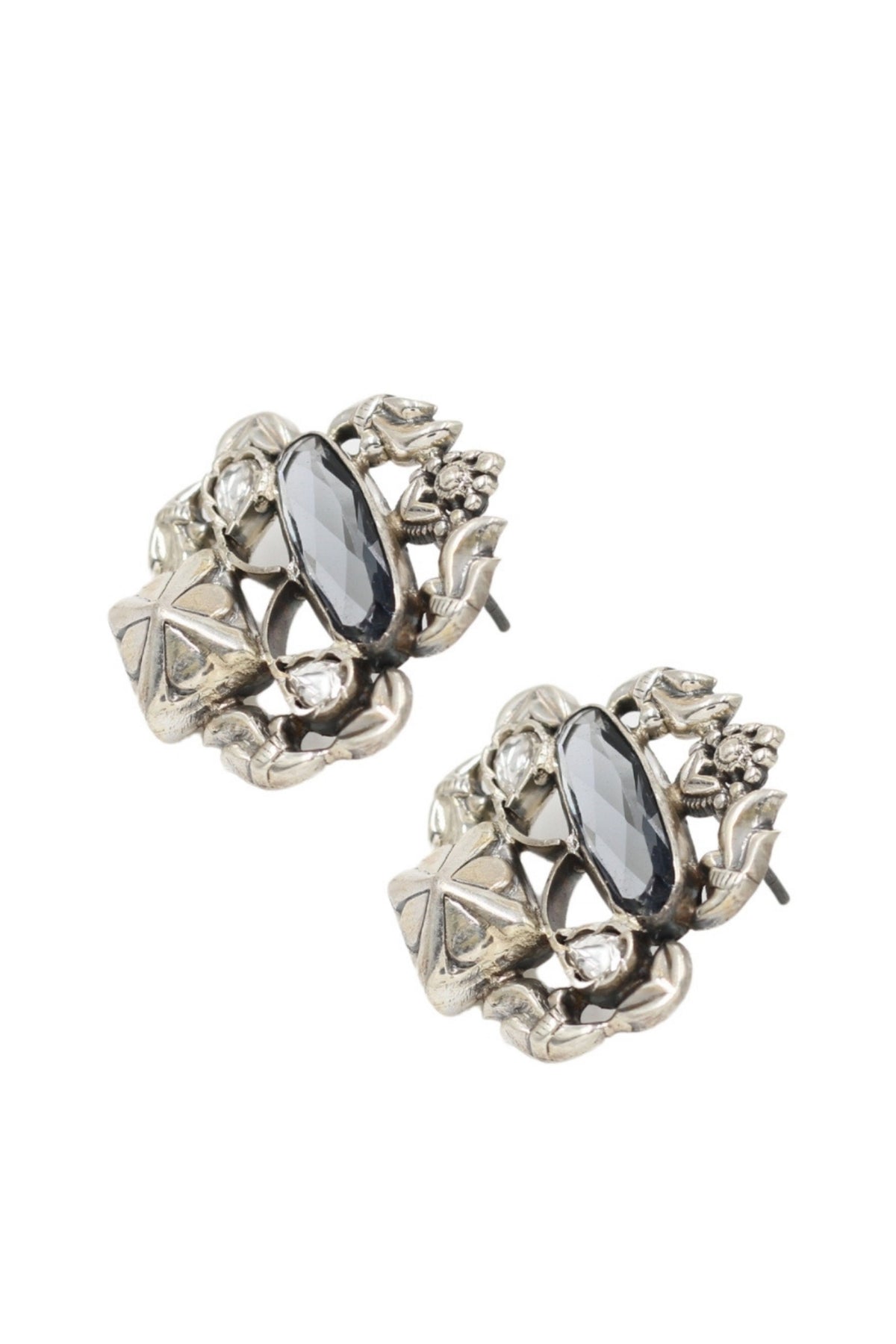 Radiant Heritage Silver Earrings