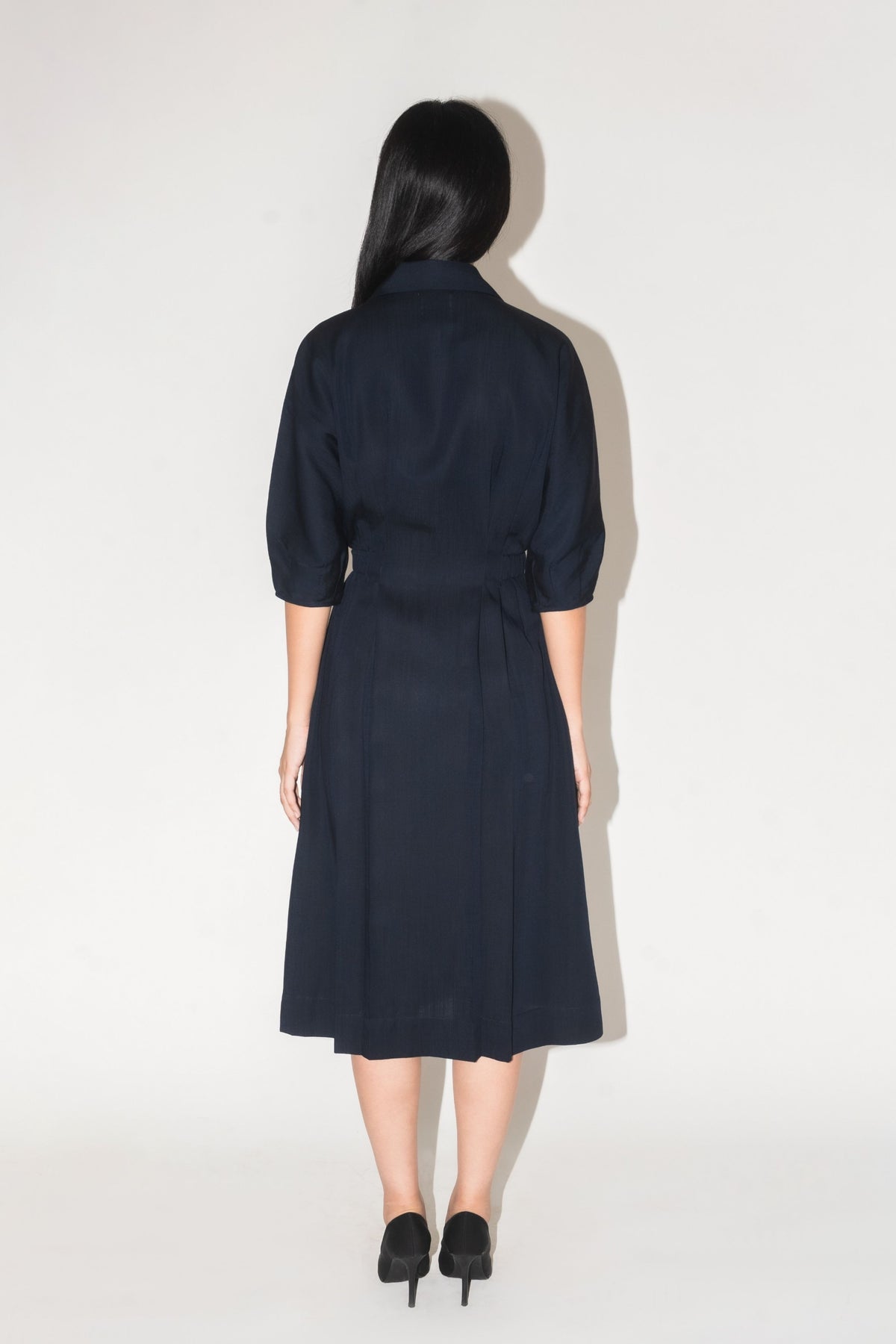 Clara Navy Dress