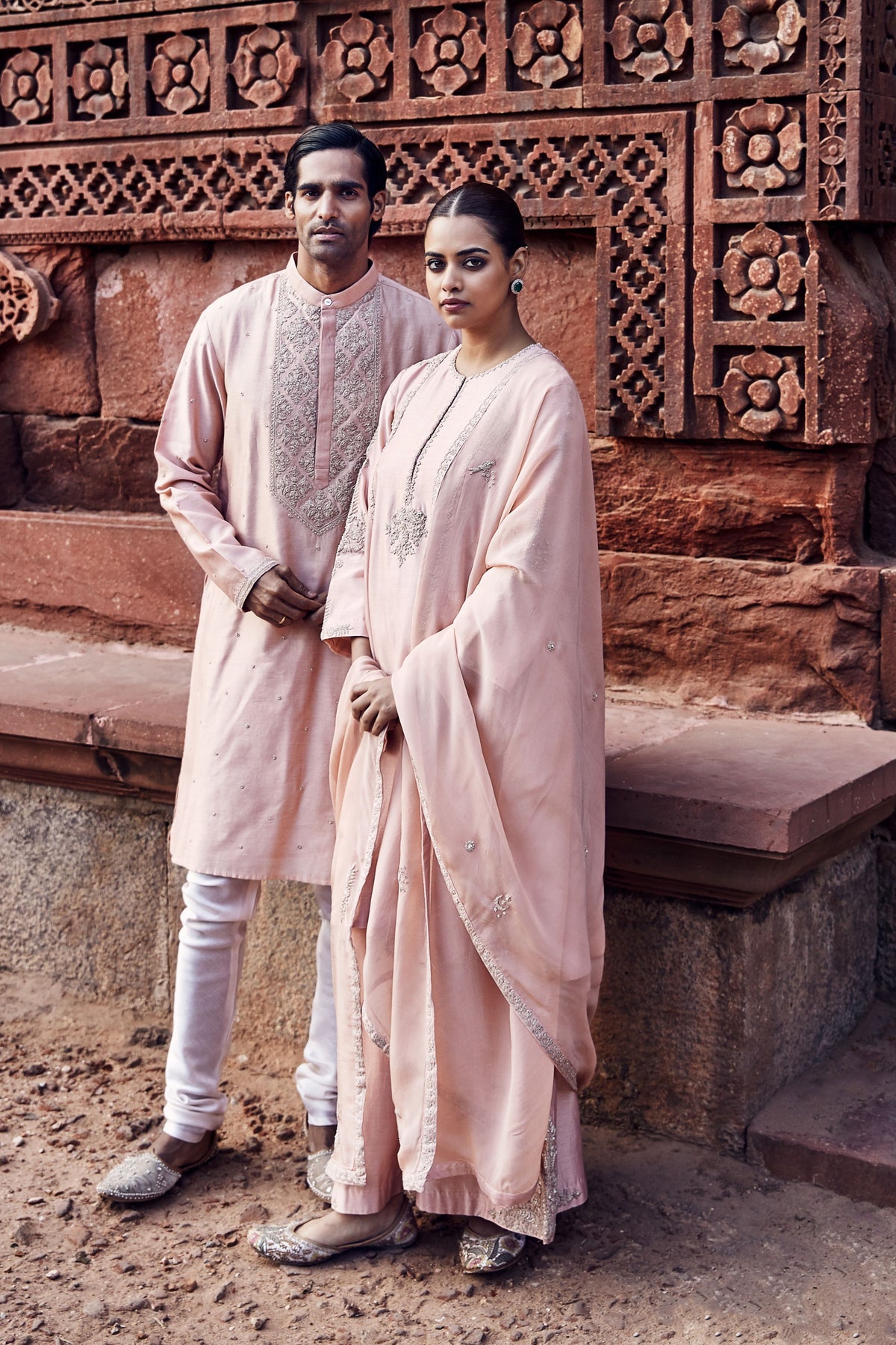 The Gulab Nawab Kurta Set