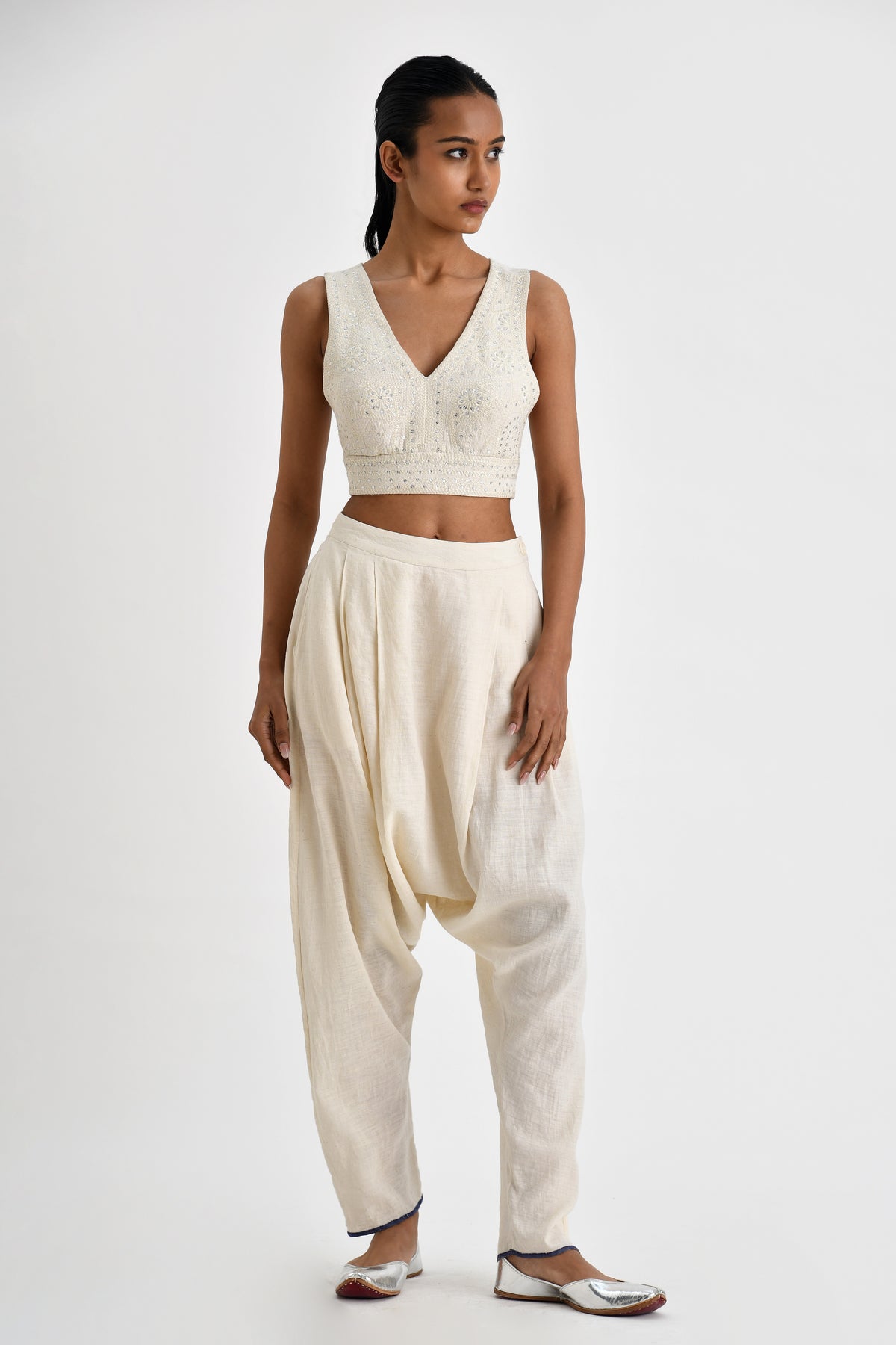 Myrsina Embroidered Top