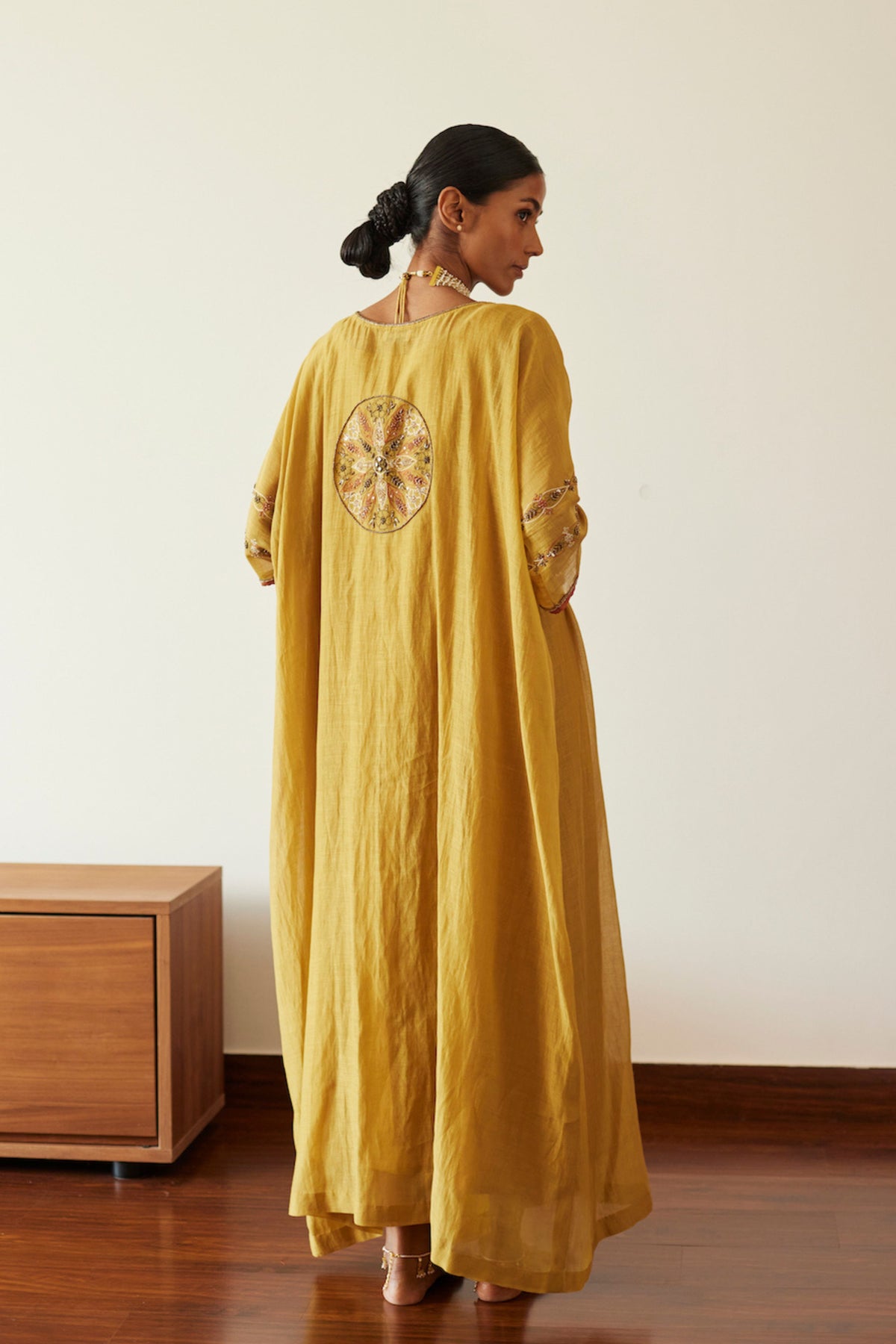 Yellow Uday Kaftan