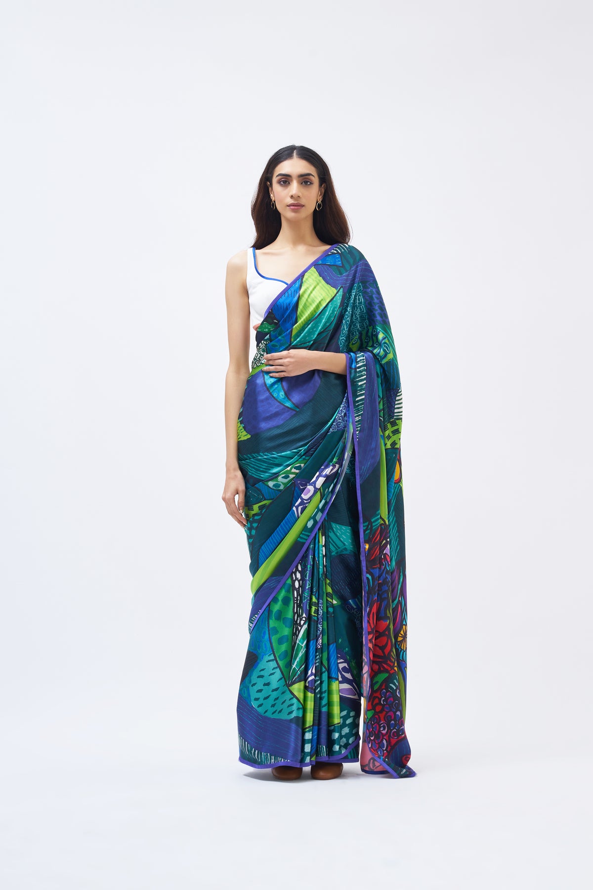 Guinea Reef Saree