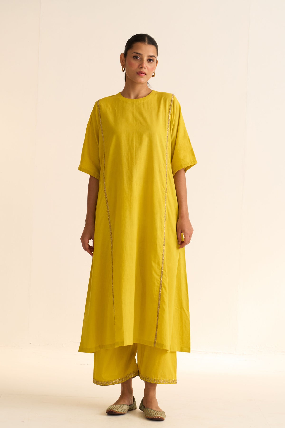 Albela Yellow Kurta