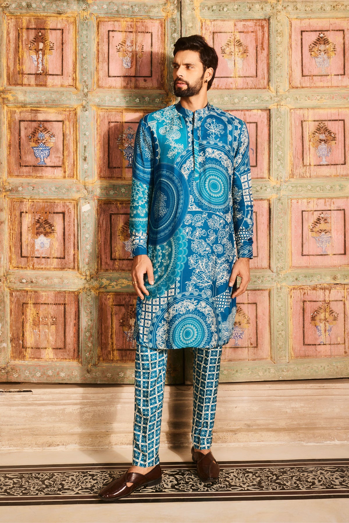 Thikri Printed Kurta Set