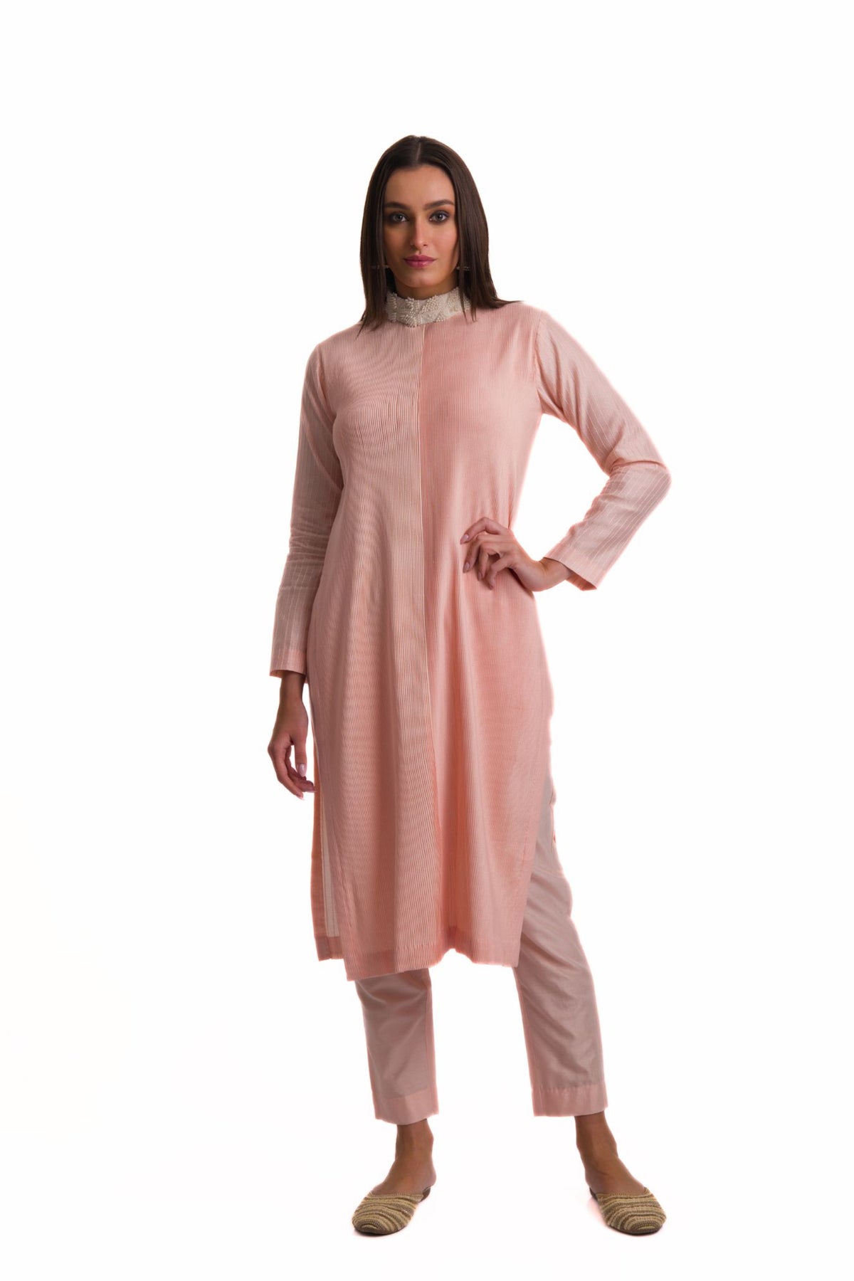 Blush Pink Kurta Set