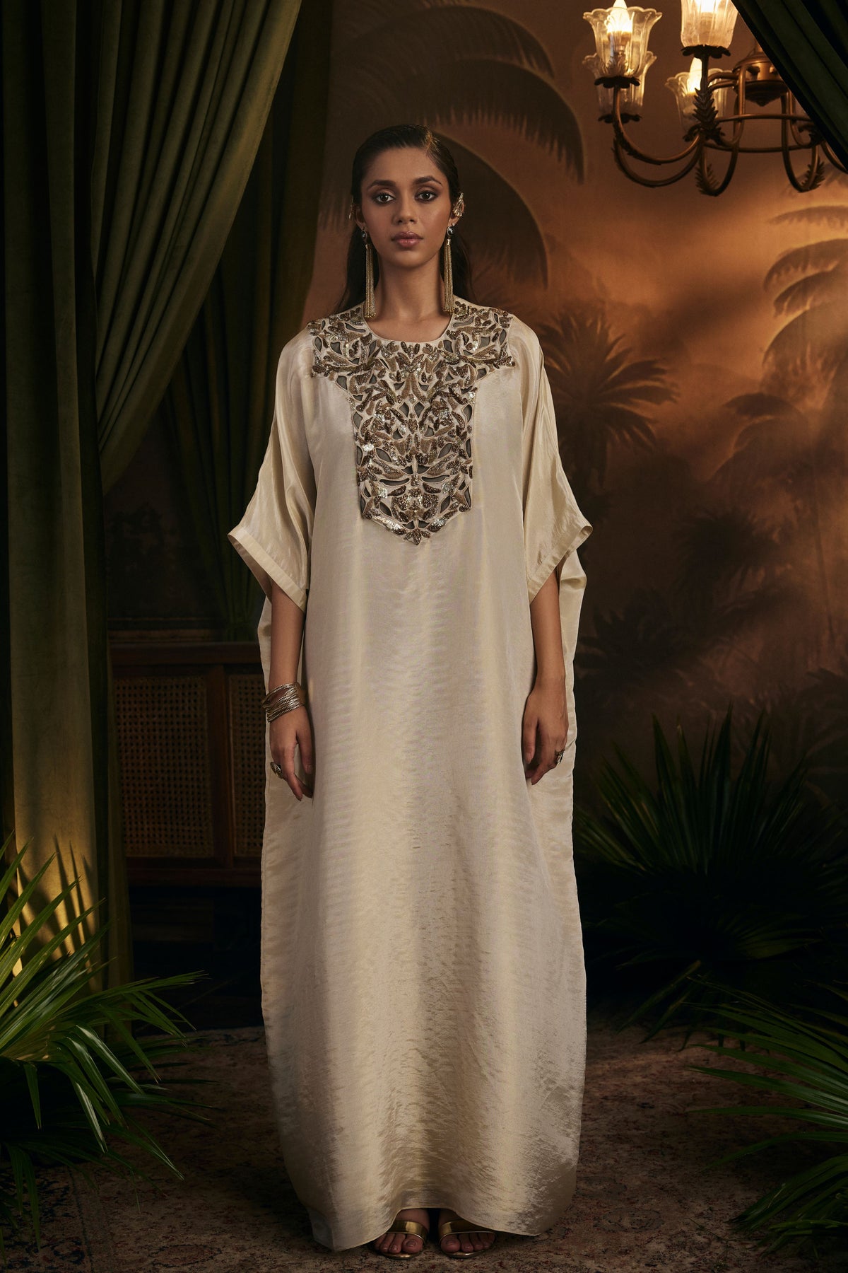 Champagne Gold Kaftan