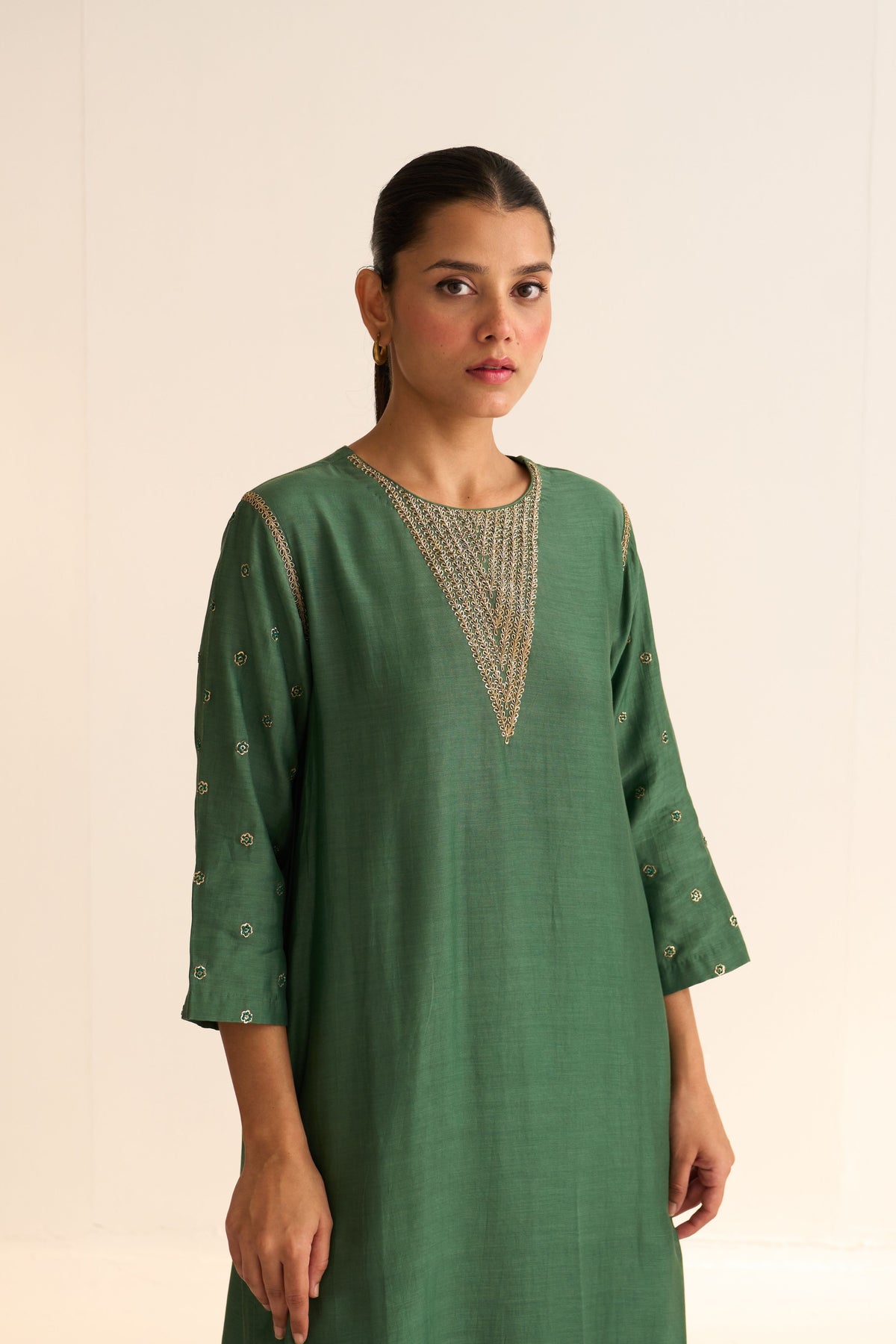 Kavish Sage Green Kurta