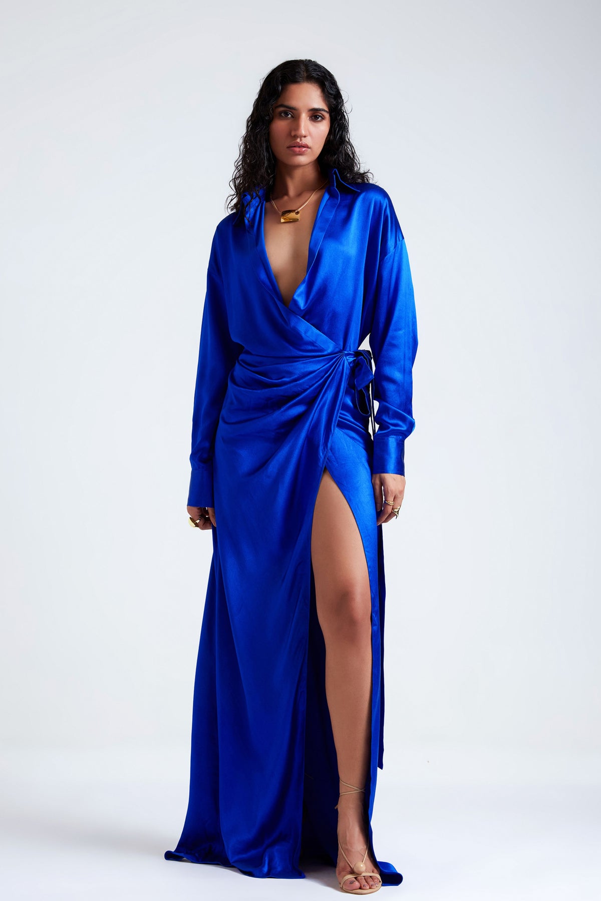 Edith Electric Blue Gown