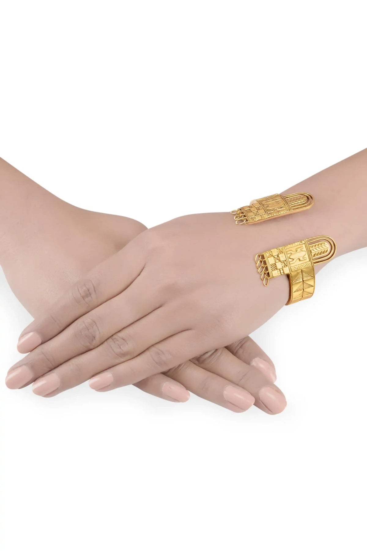 Ivory Gold Plated Cuff