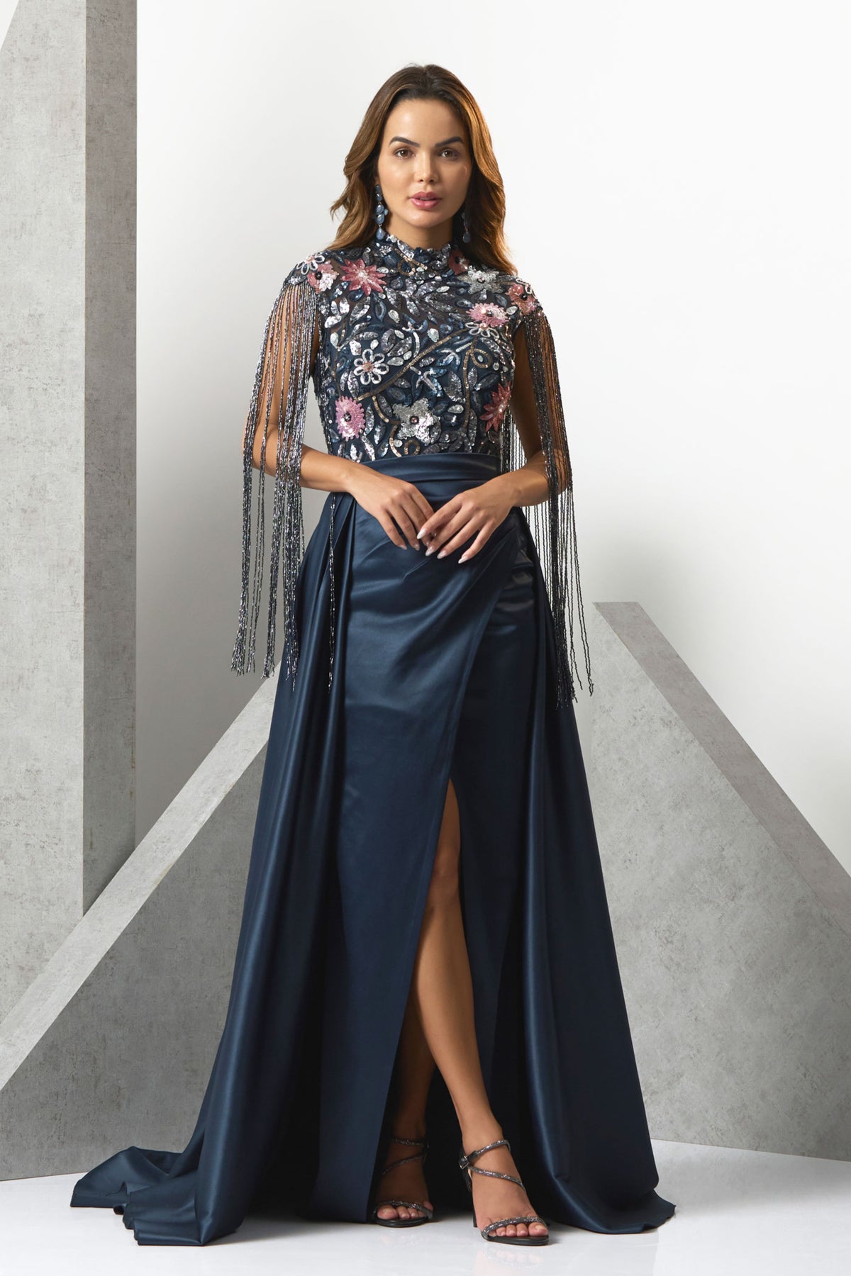 Princess Allure Deep Blue Gown