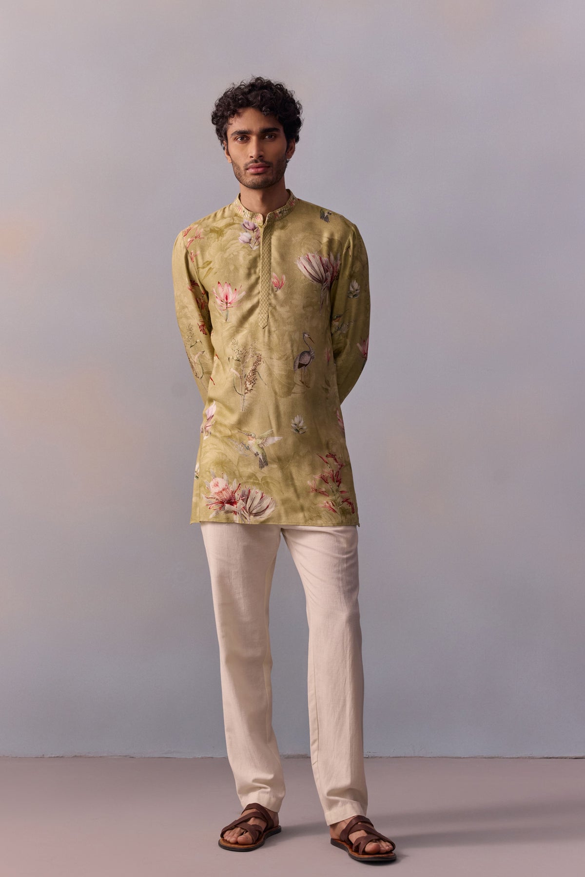 Nasir Kurta With Pant Set