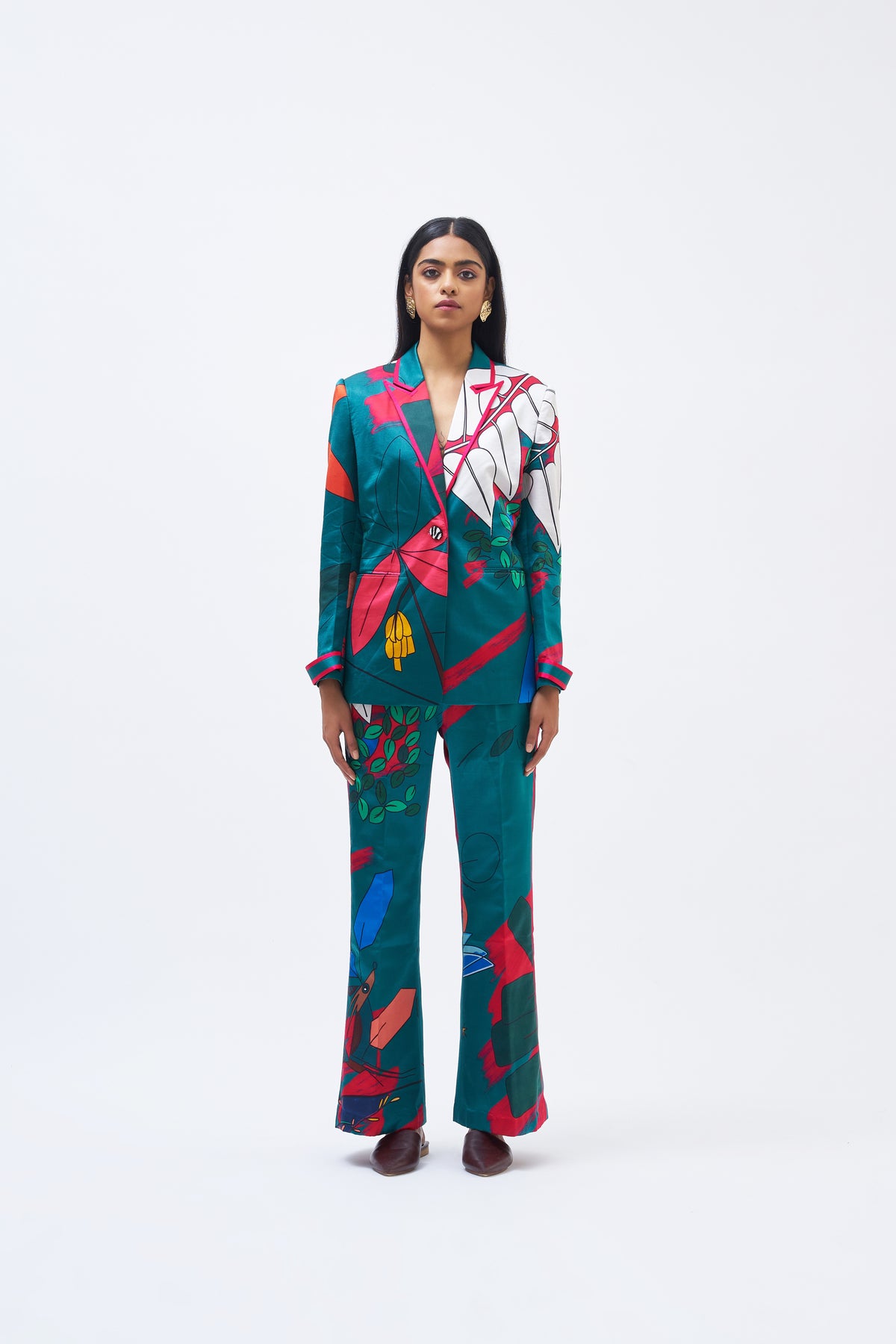 Kaya&#39;s Habitat Emerald Pant Suit