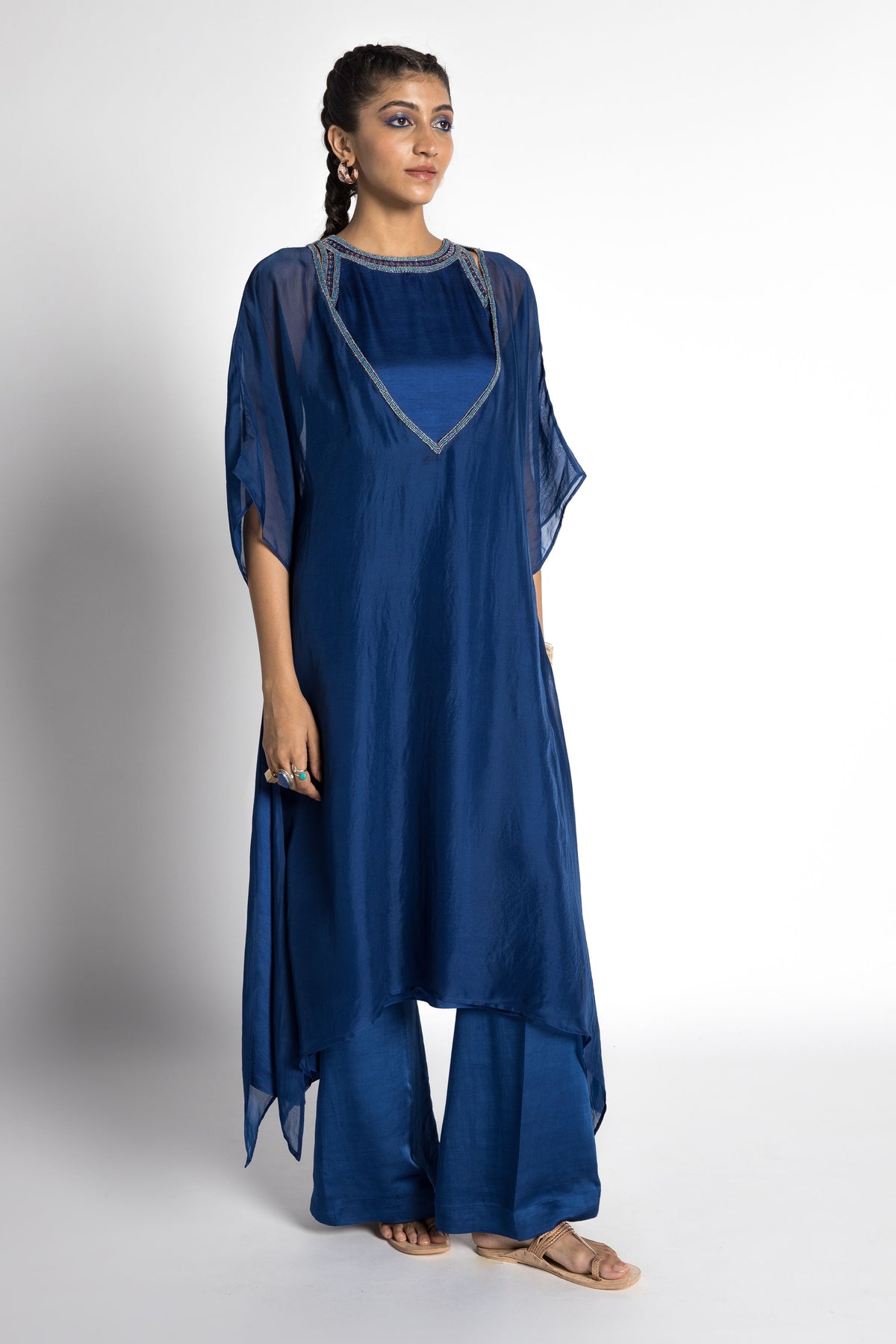 Sapphire Layered Kurta Set