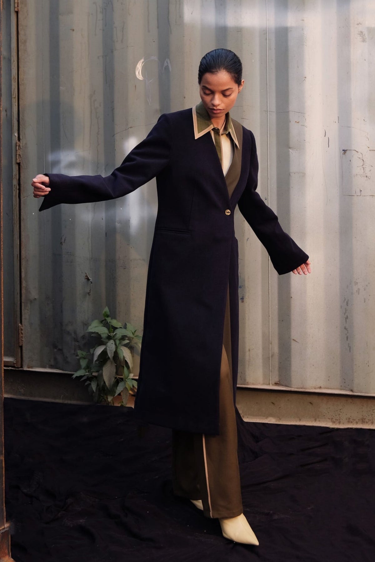 Fitted Long Coat