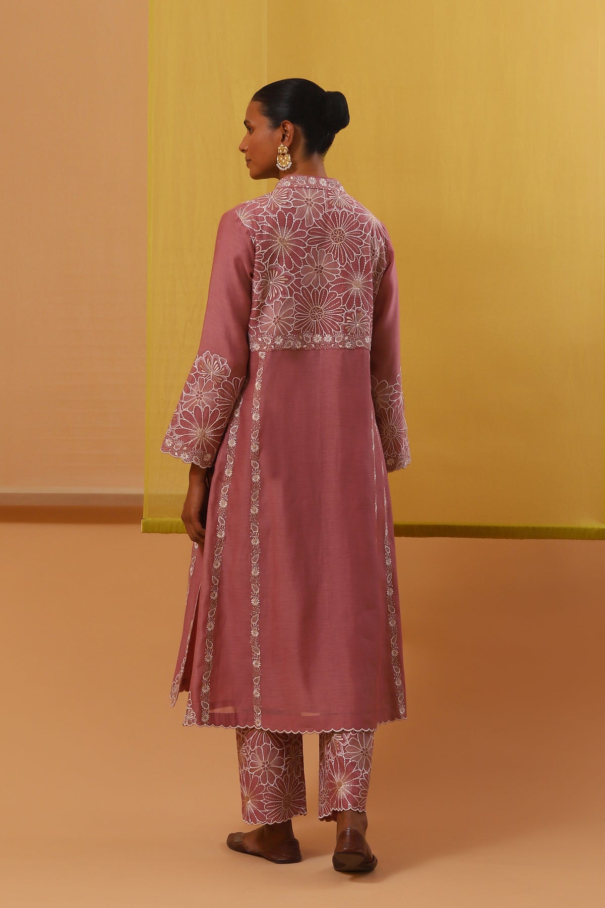 Pink Fasha Long Kurta Set