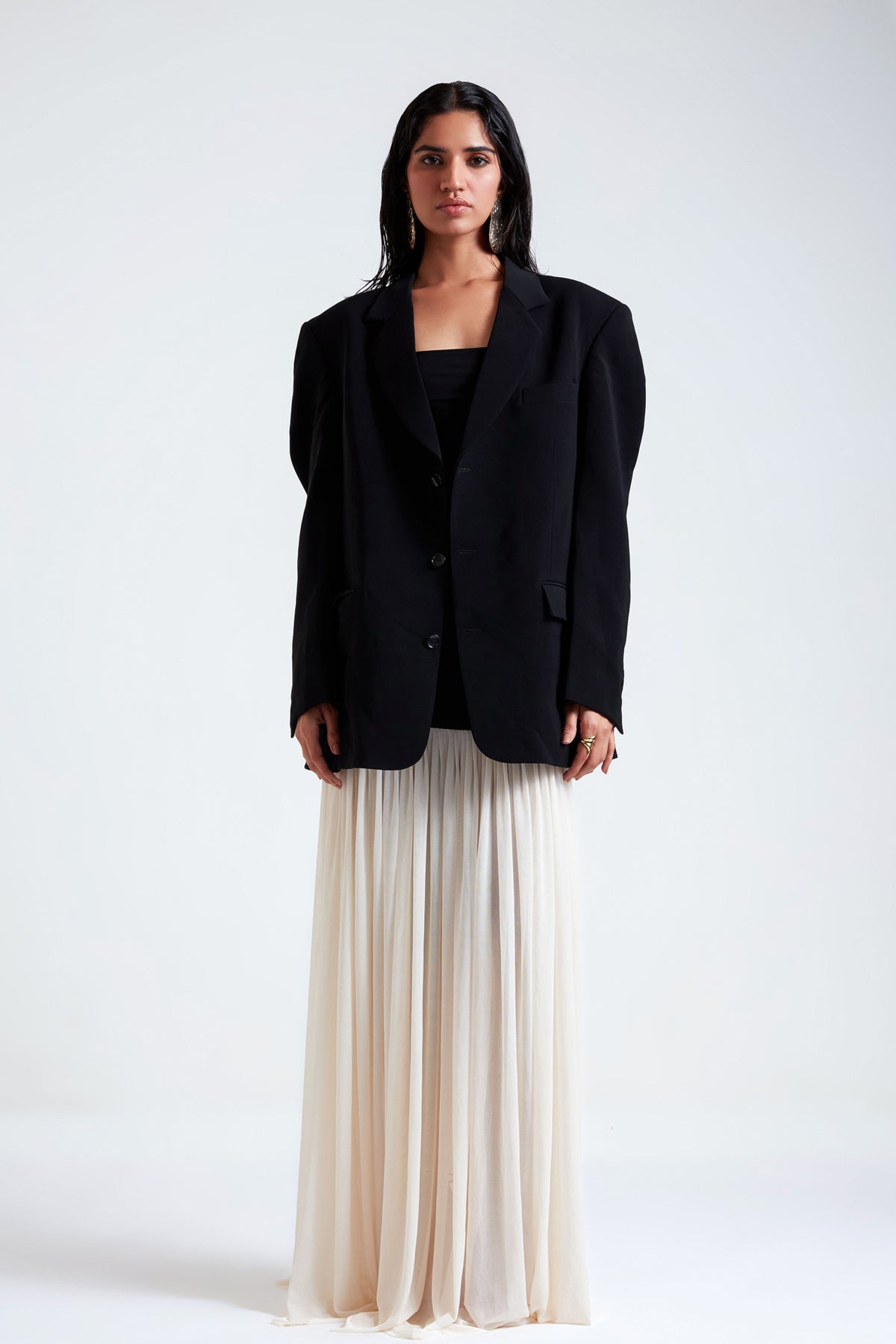 Luna Gown With Blazer