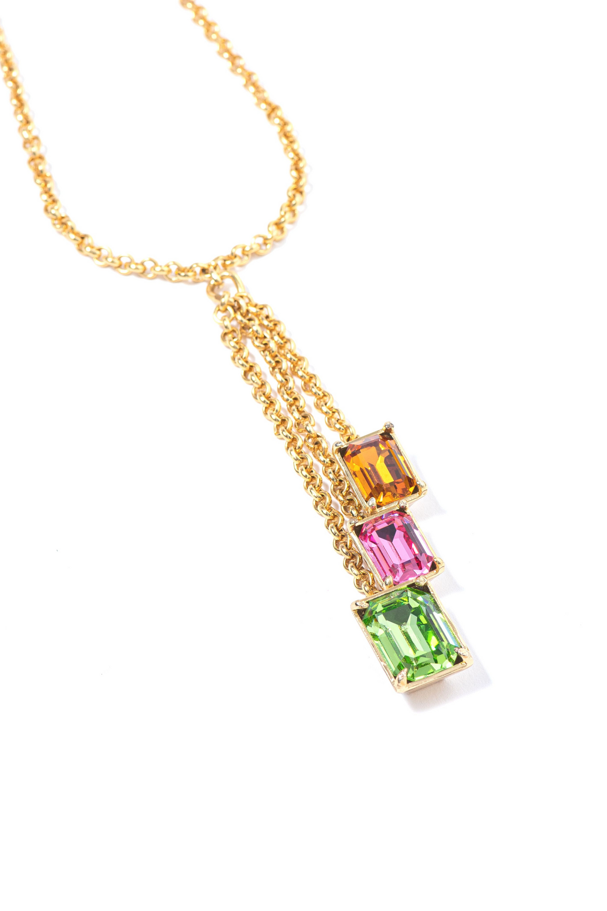 Perseid Crystal Necklace - Multicoloured