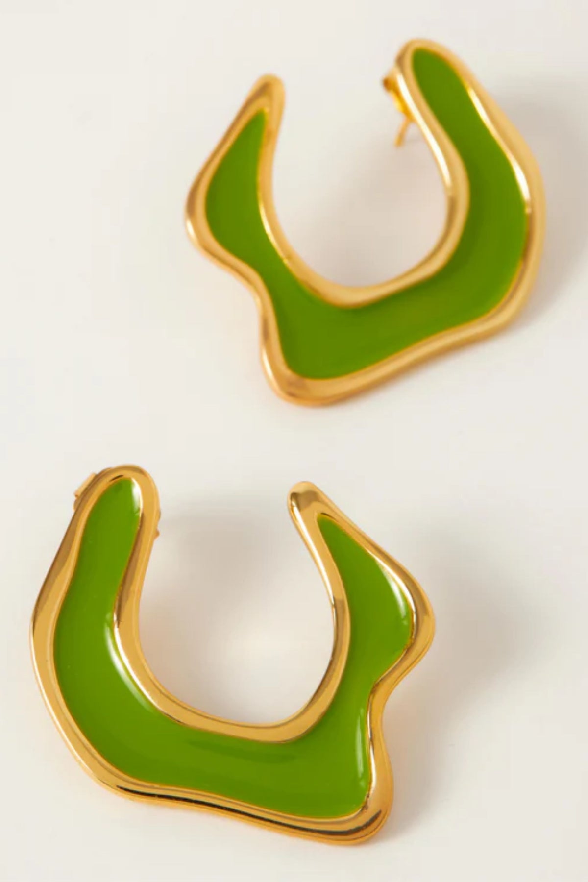 Hawaii-l Green Earrings