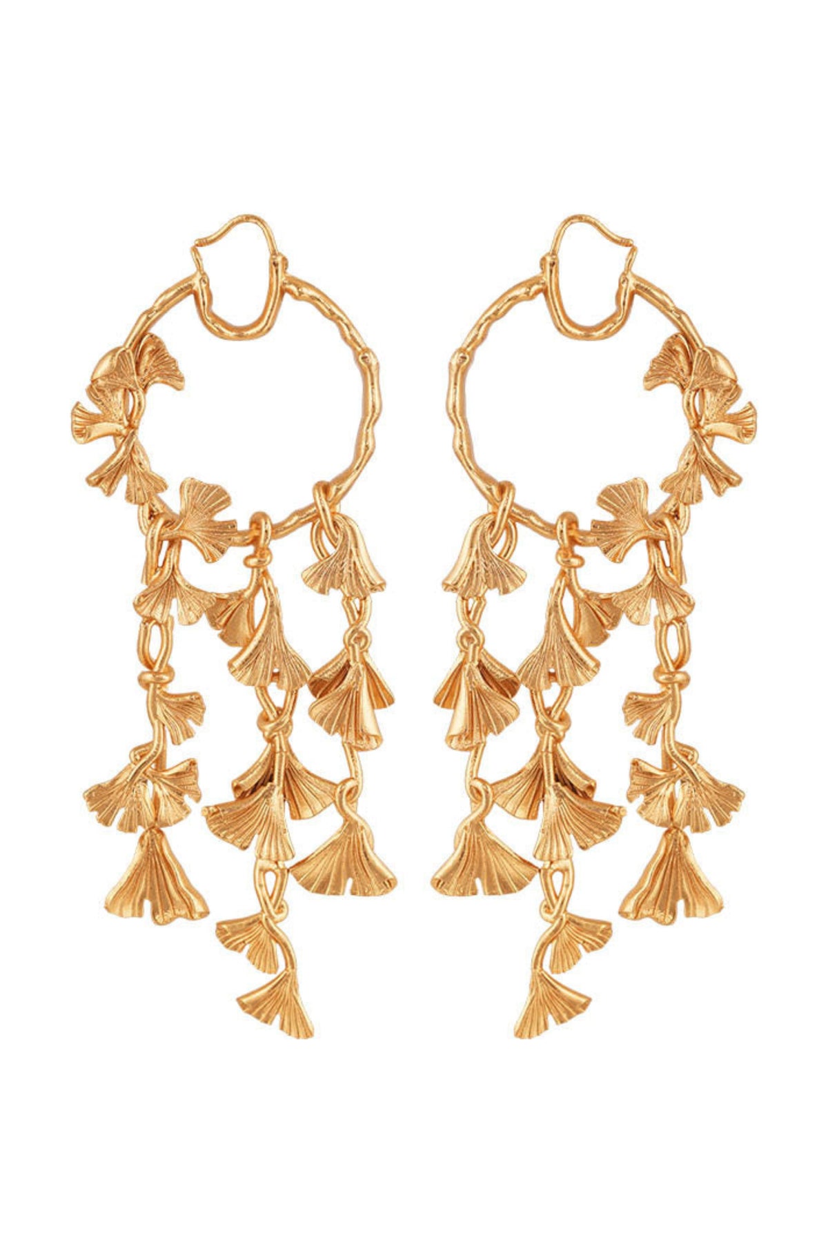 Matte Gold Earrings