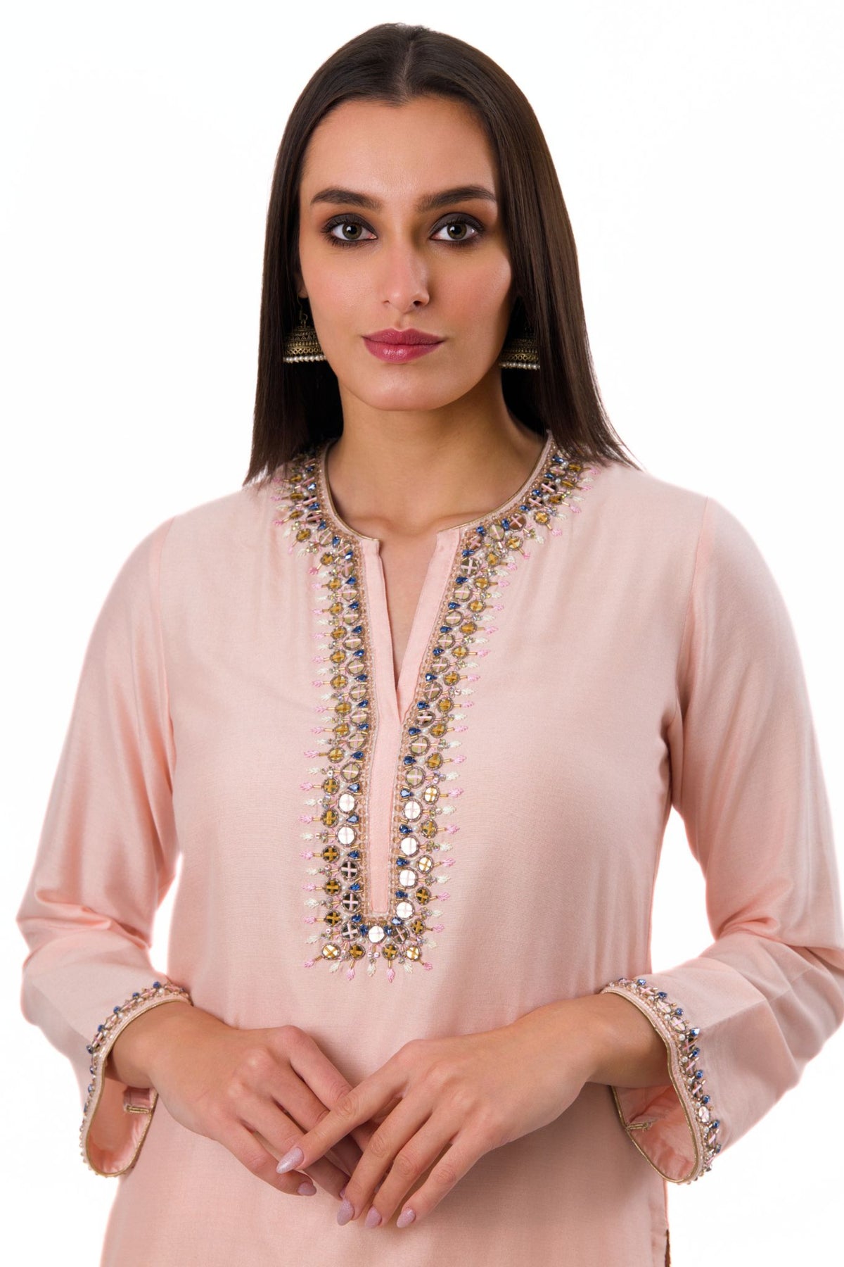 Florid Jewelled Kurta Set