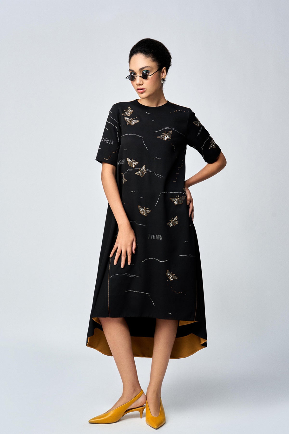 Black Midi Dress